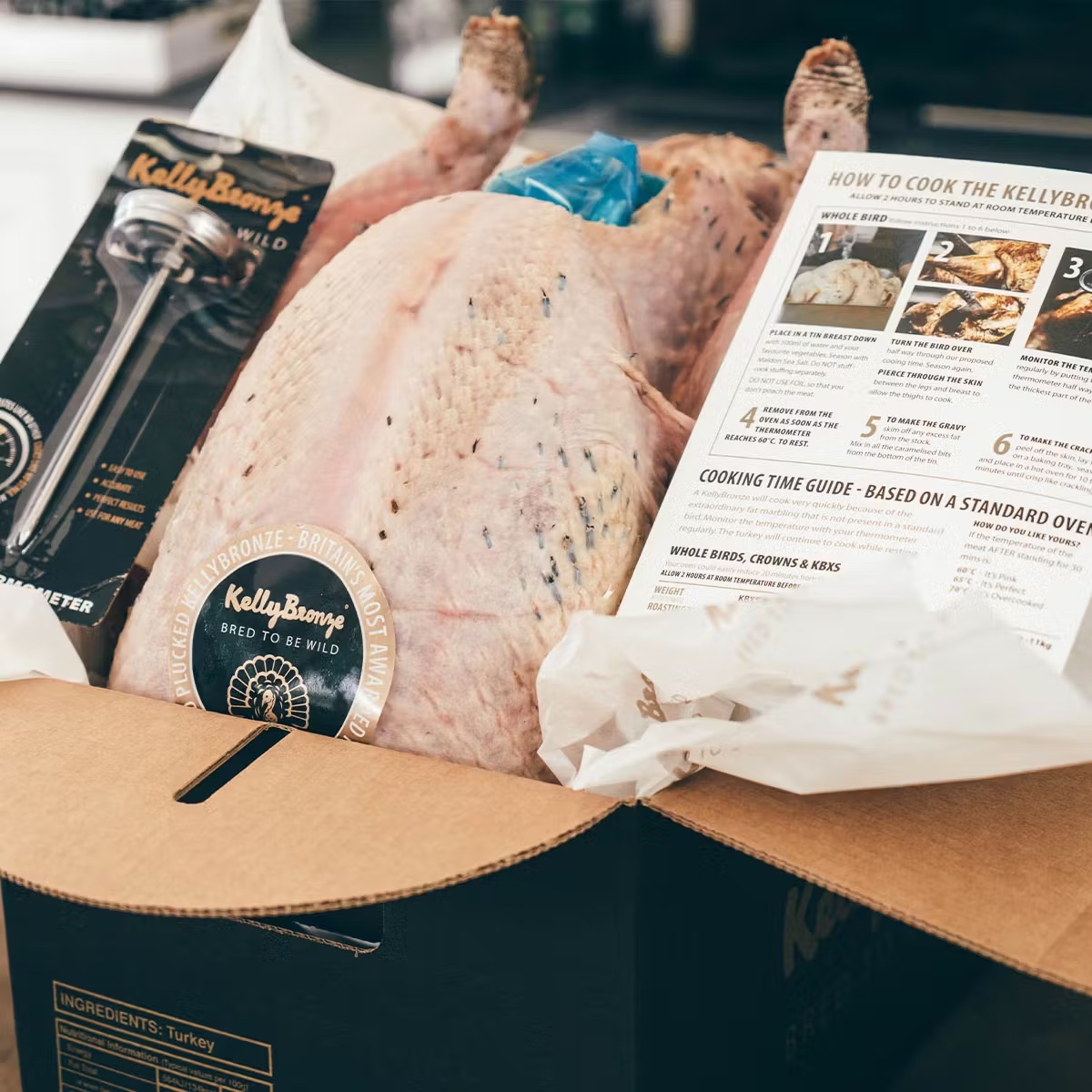 Uncooked Free-Range Heritage Turkey - 18 lbs