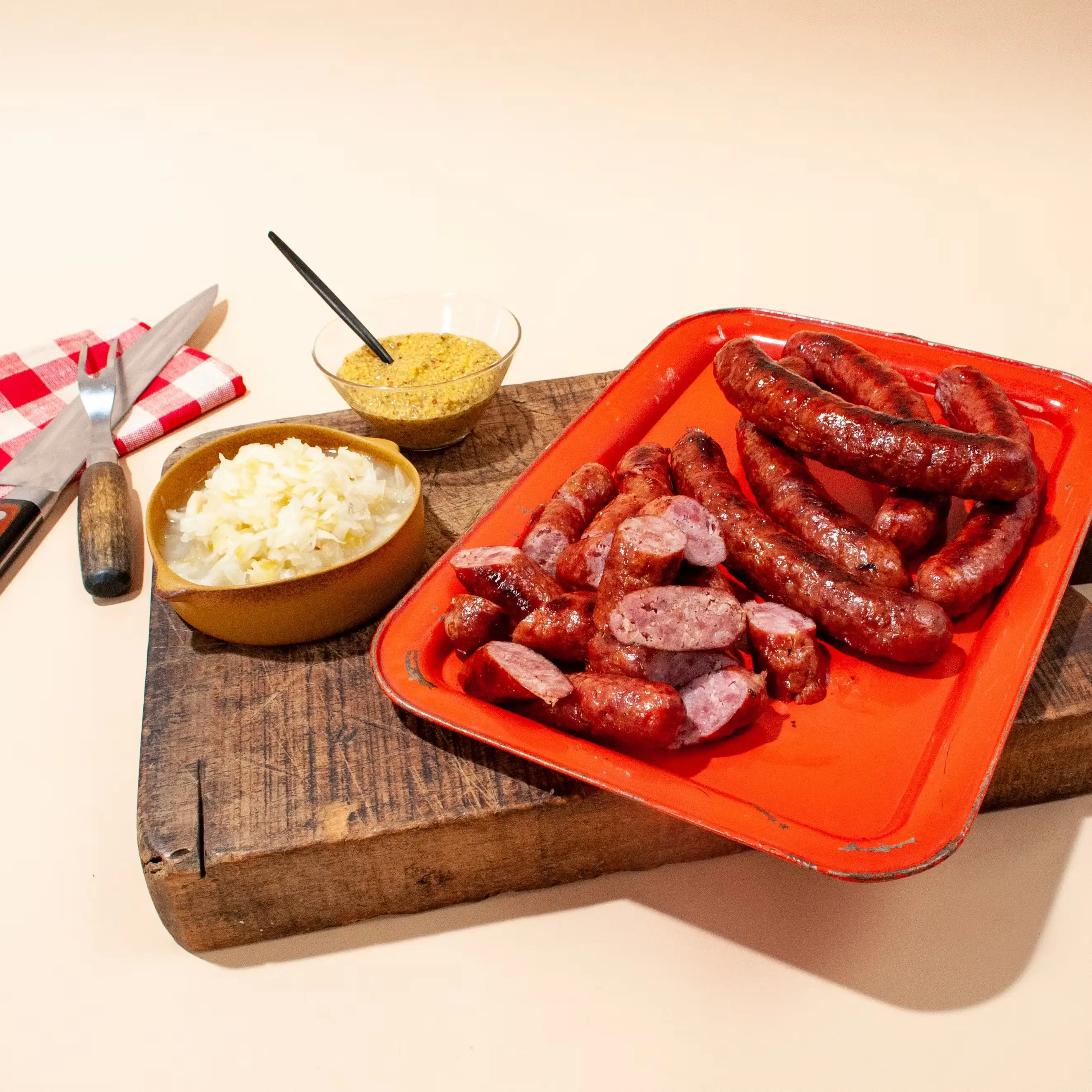 Spicy Kielbasa Kit - 8 Pack
