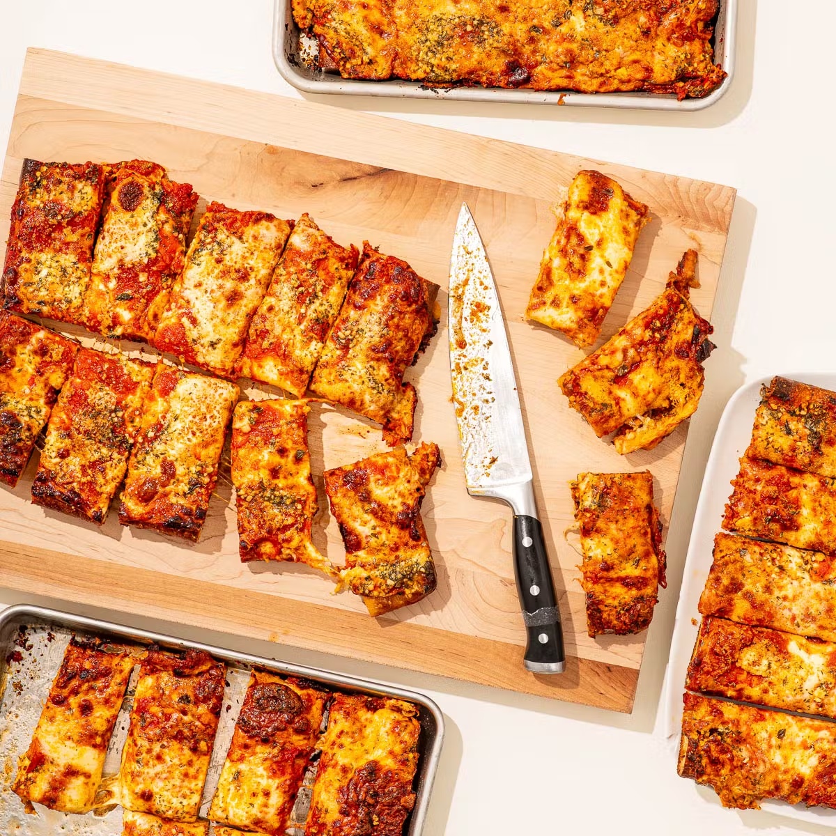 Garlic Butter Sicilian-Style Pizza - 4 Pack