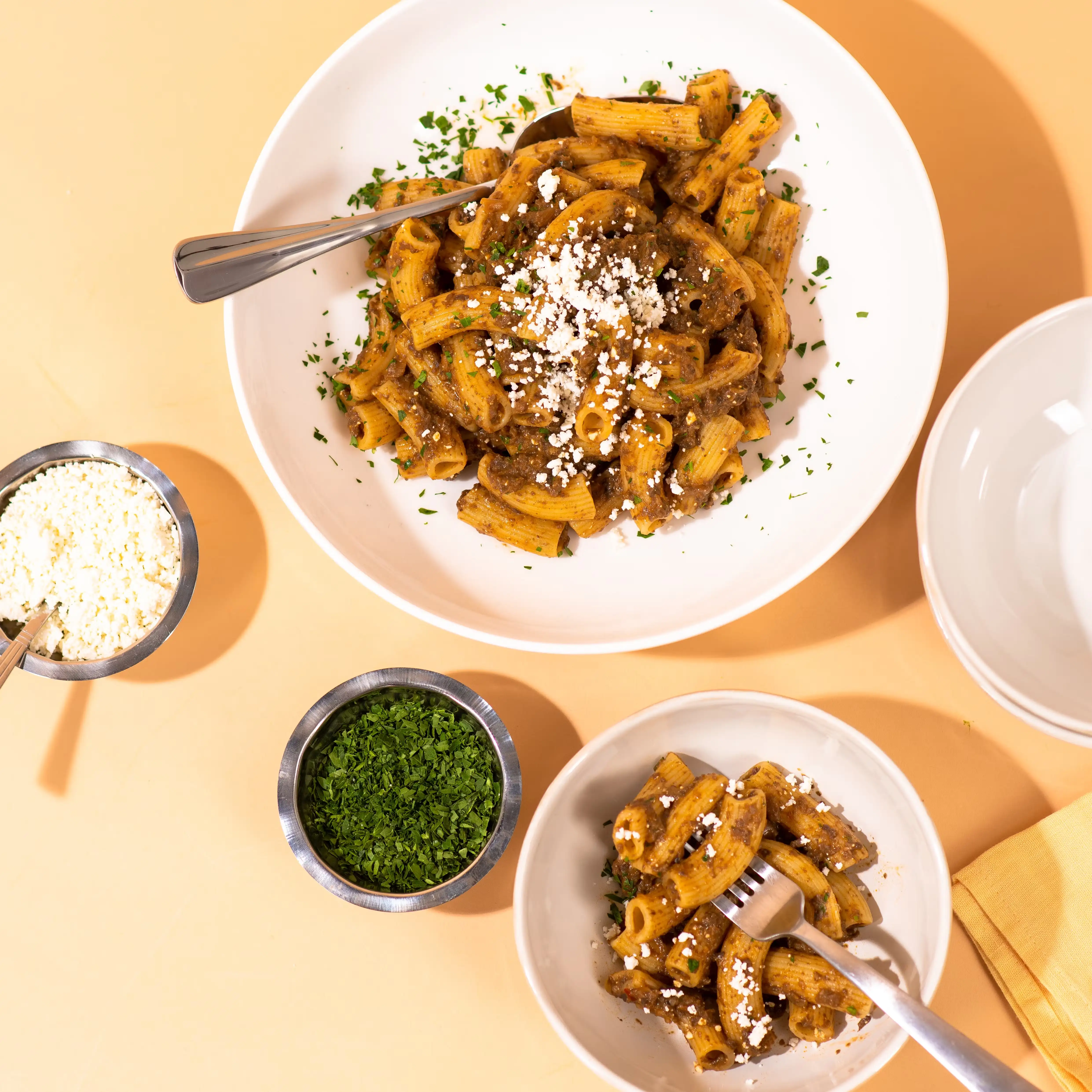 Rigatoni with Mushroom Ragu Kit for 4