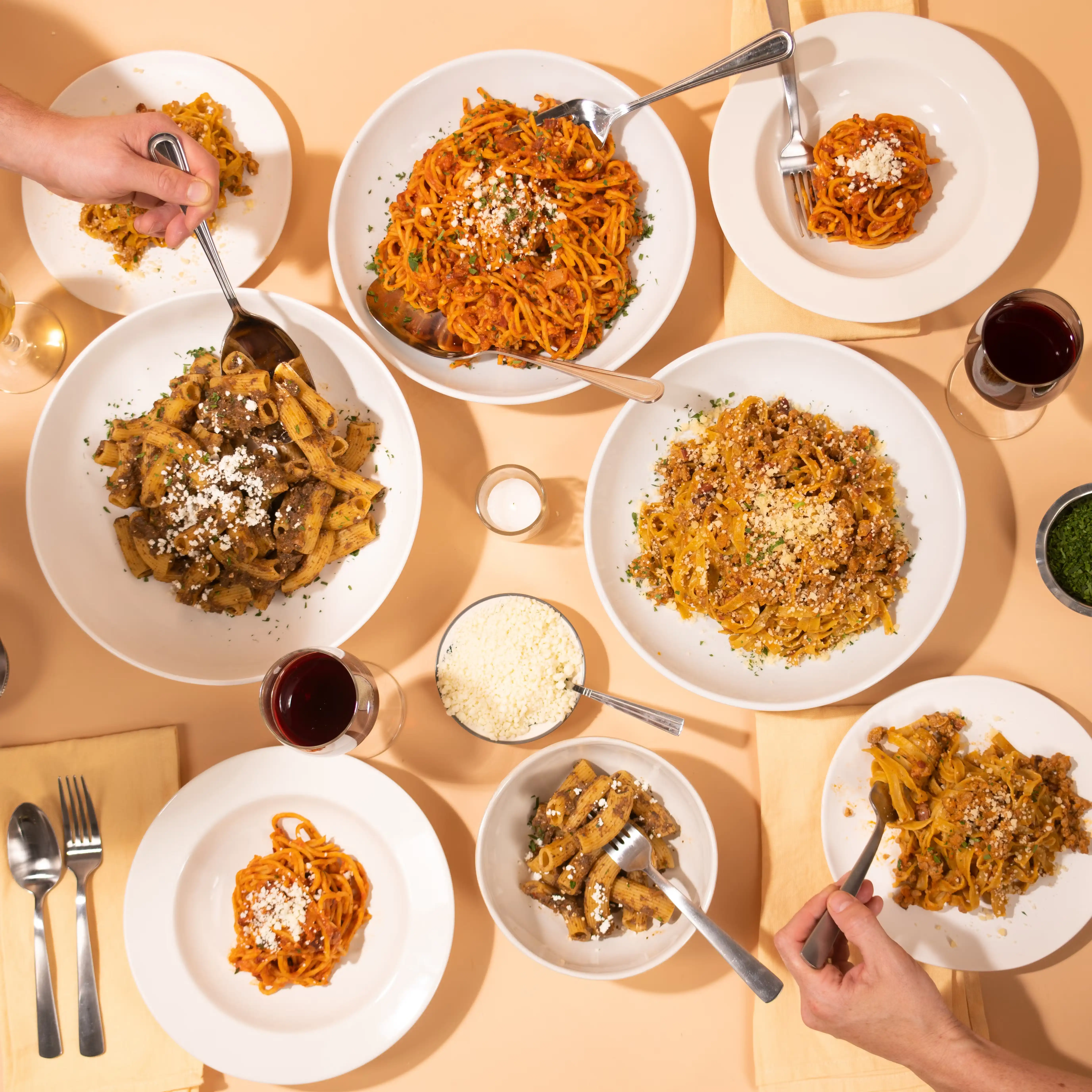 Signature Pasta Kit for 8 - Choose Your Own