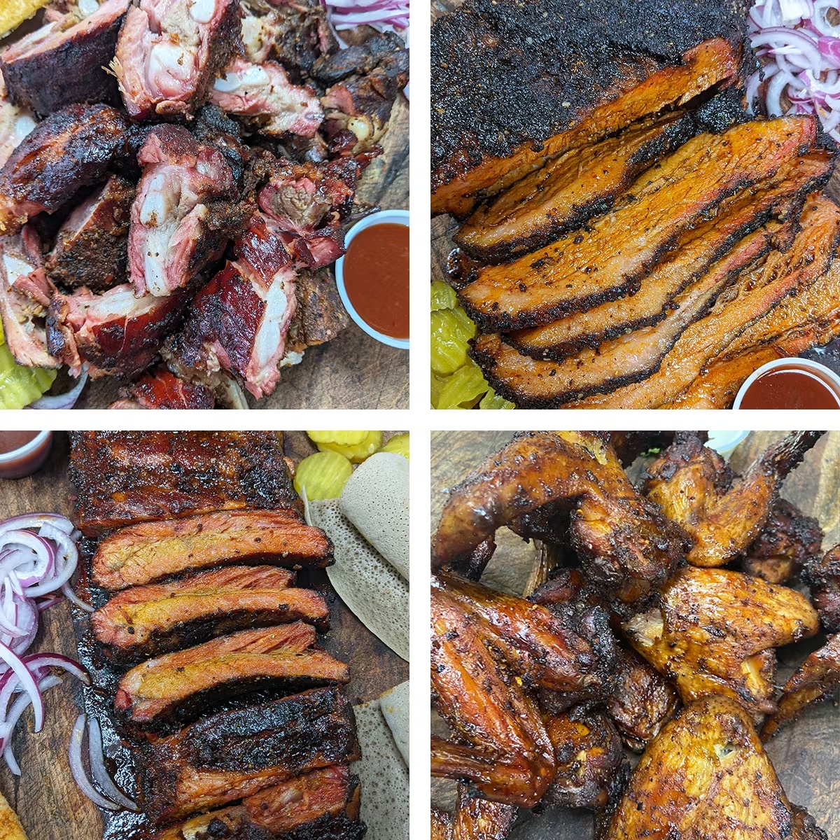 Texas BBQ Sampler for 8-10