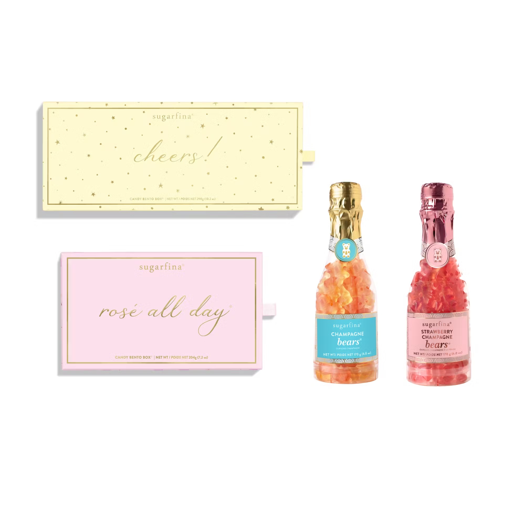 Boozy Bottles Candy Gift Box - 7 Pack