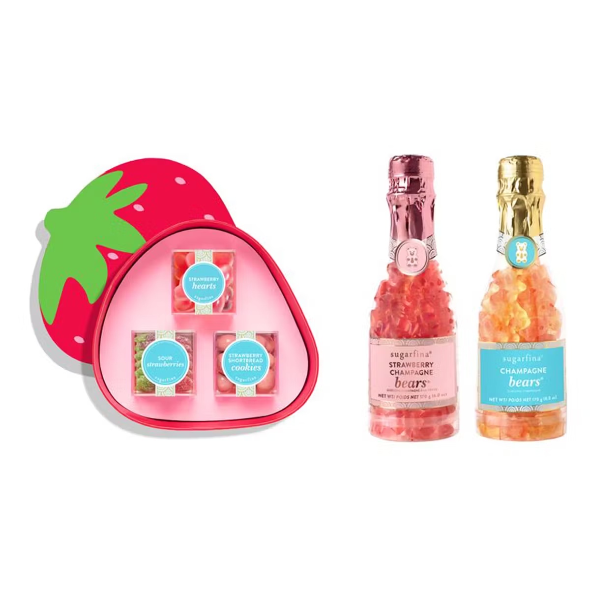 Strawberries + Champagne Candy Gift Box â 5 Pack