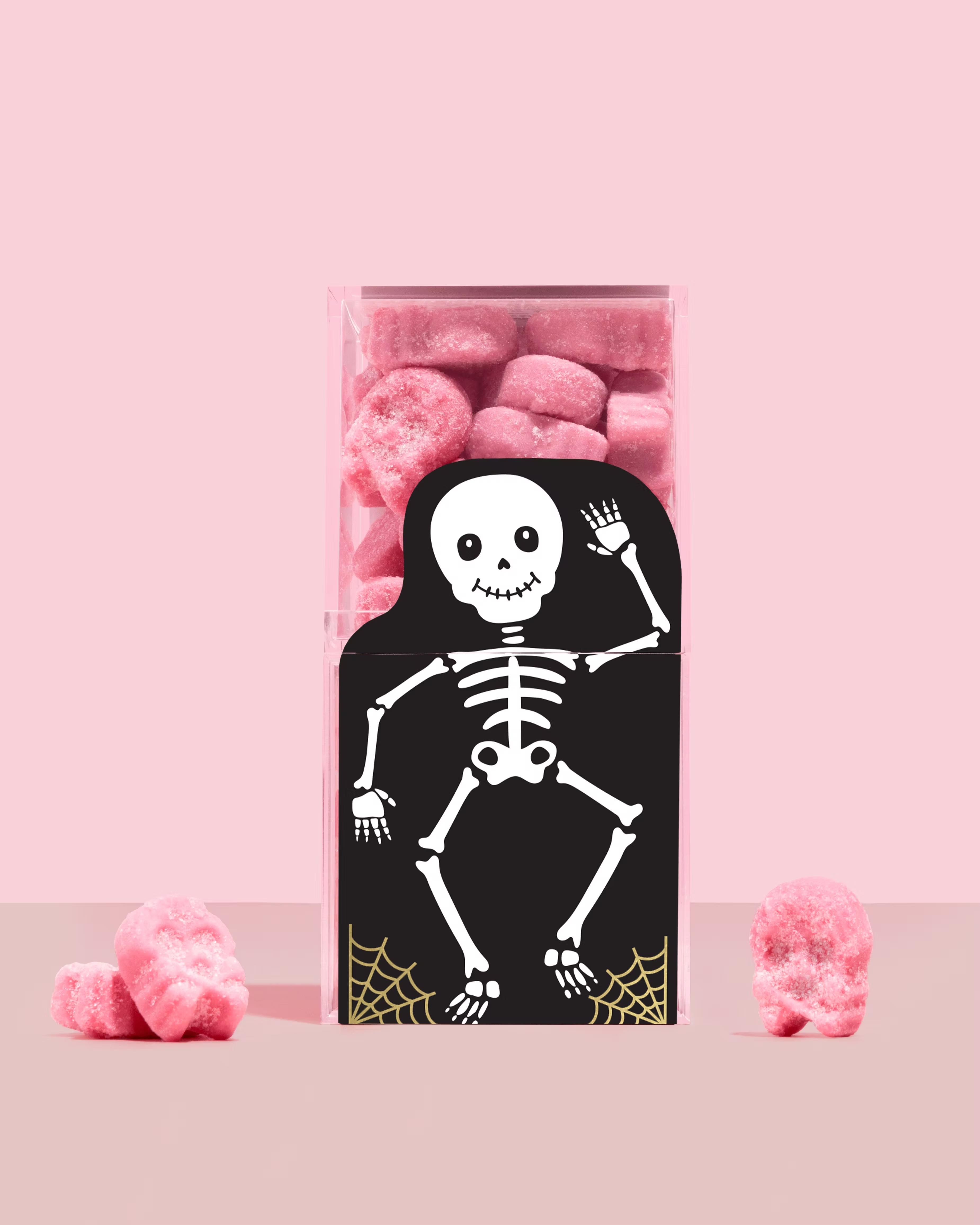 Sugar Skulls Halloween Candy - 4 Pack