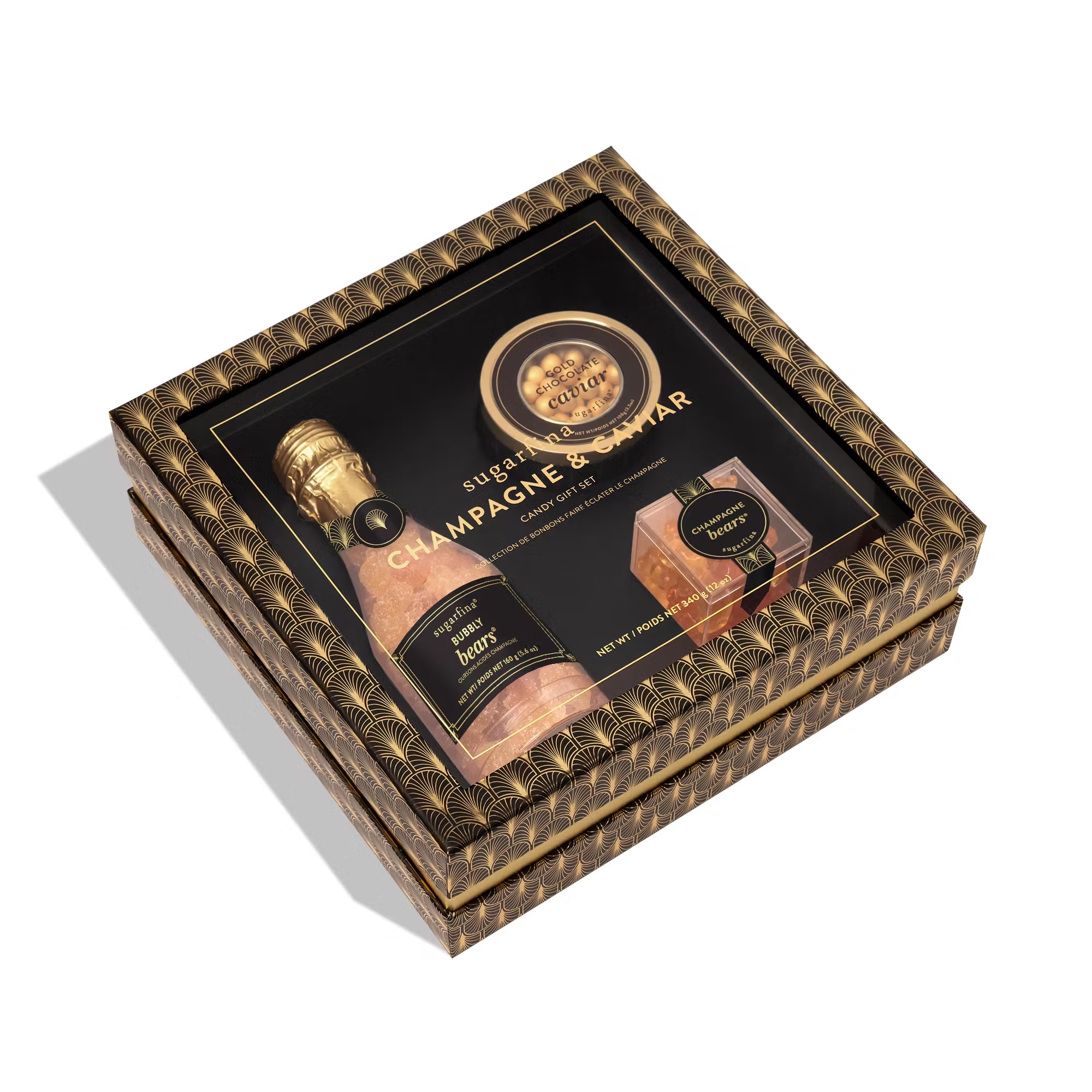 "Champagne & Caviar" Candy Gift Box - 3 Pack
