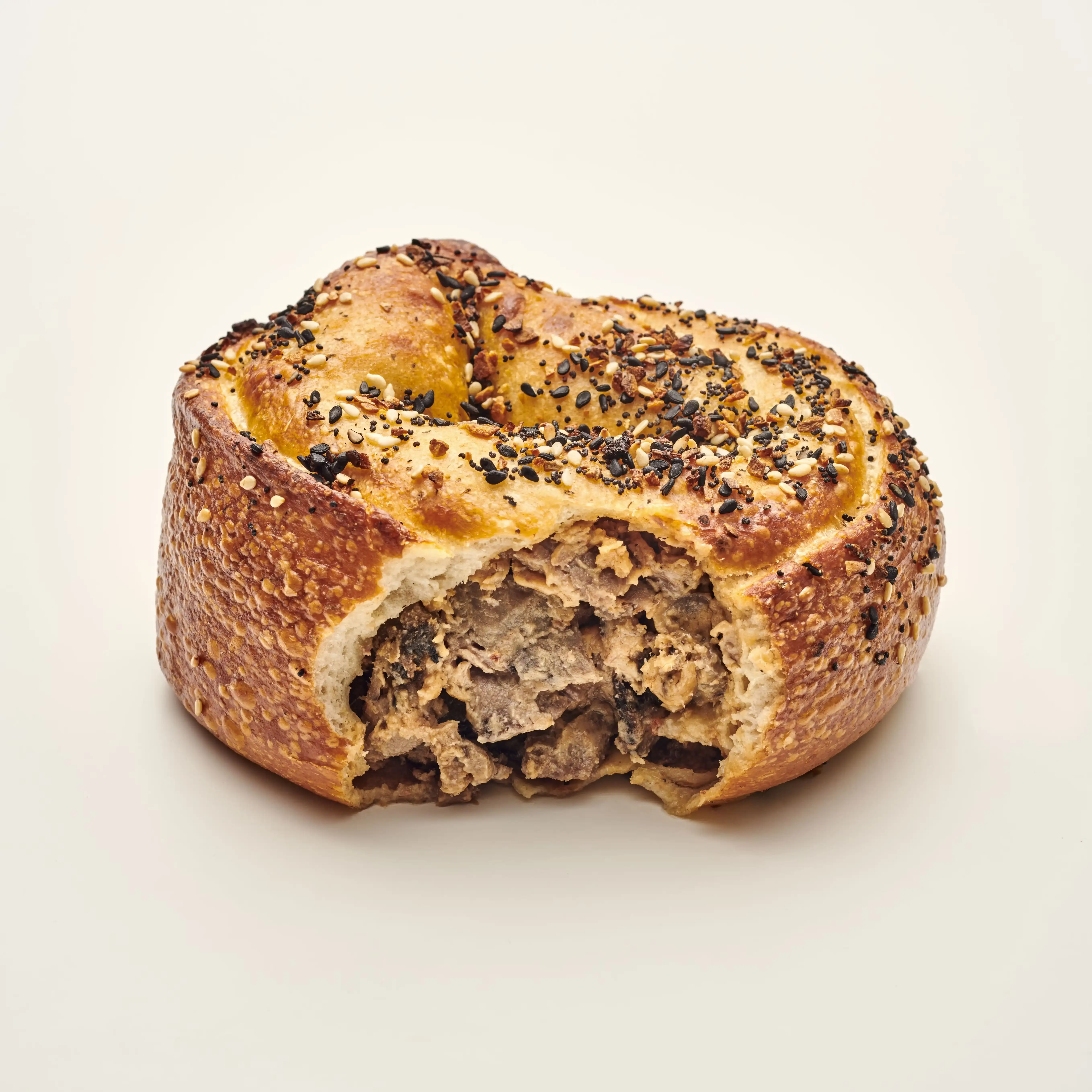 Philly Cheesesteak Stuffed Bagels - 6 Pack