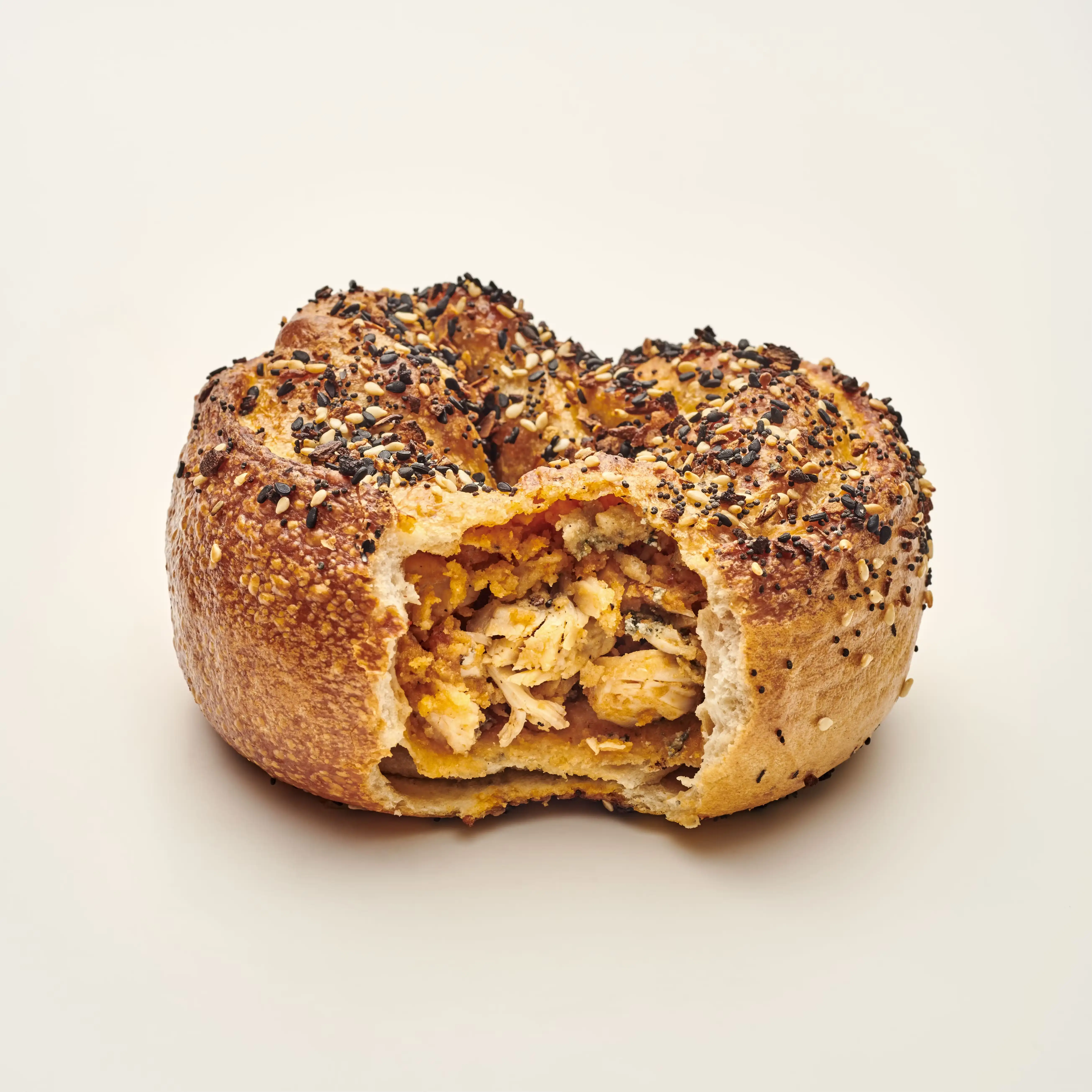 Buffalo Chicken Stuffed Bagels - 6 Pack