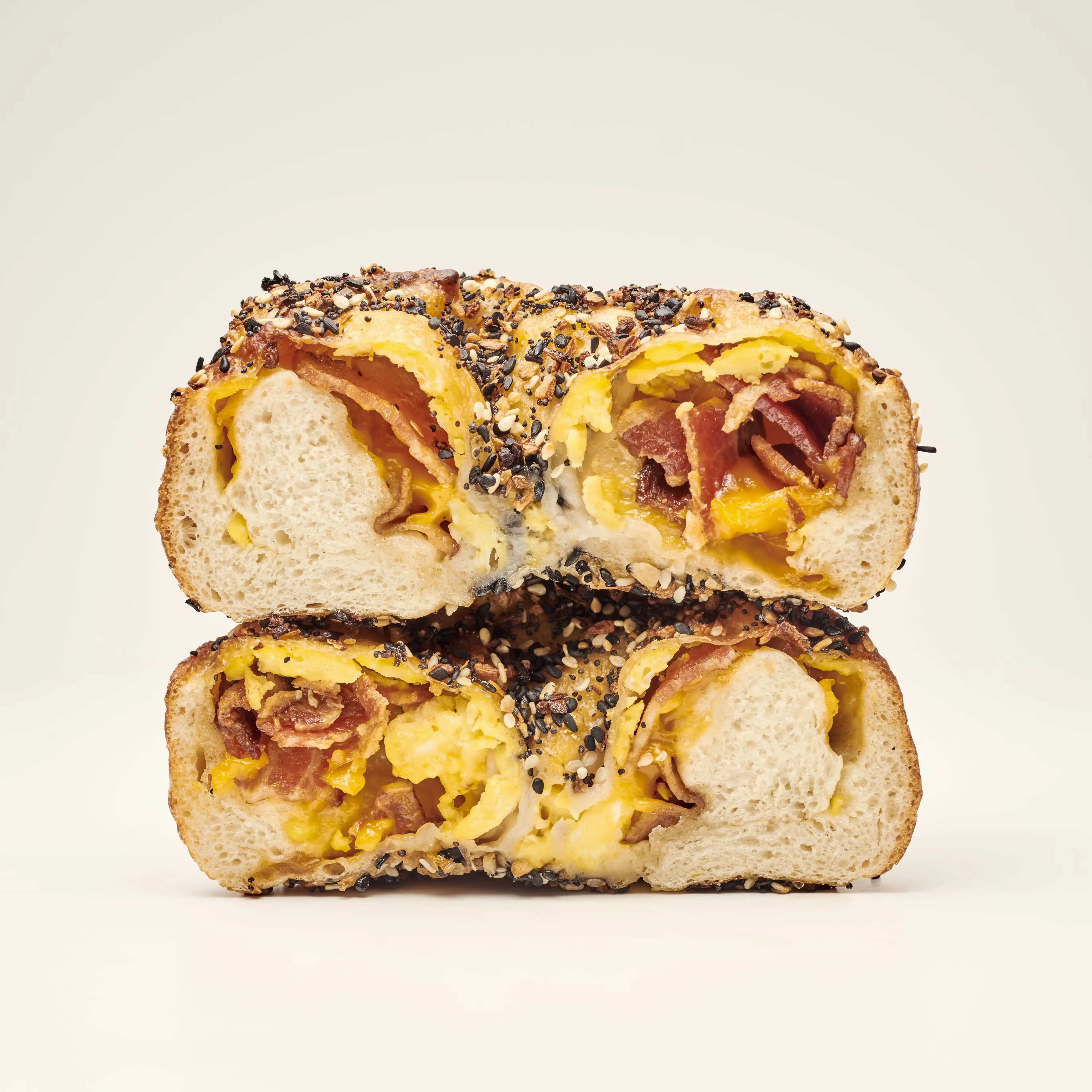Bacon, Egg & Cheese Stuffed Bagels - 6 Pack