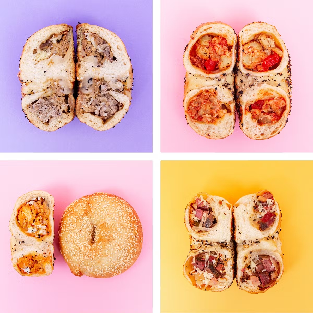 Game Day Stuffed Bagels Sampler - 12 Pack