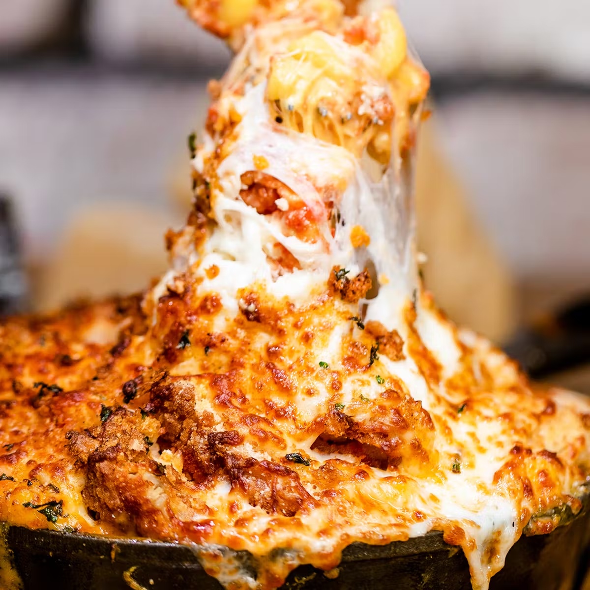 Smoked BBQ Mac & Cheese For 4-6