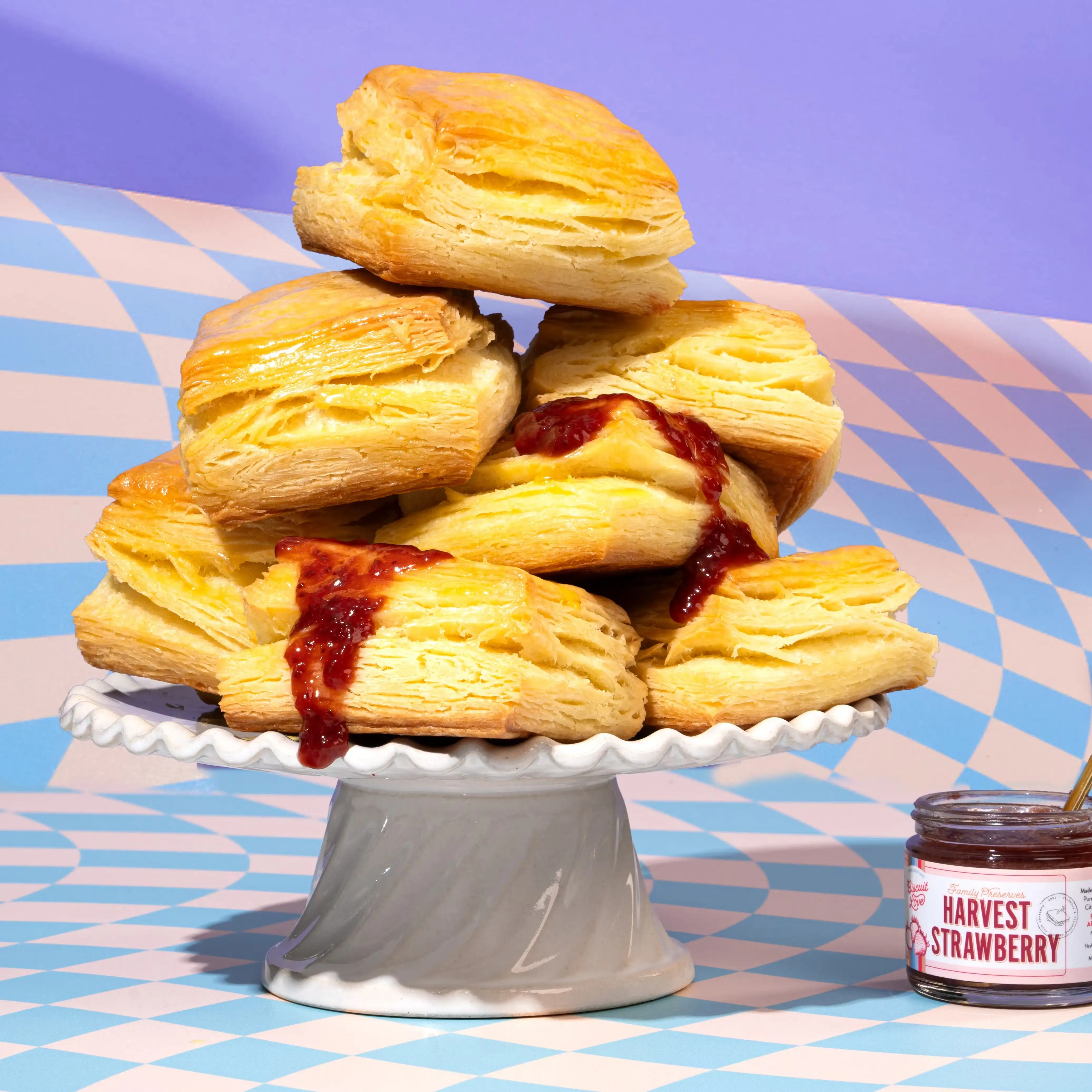 Buttermilk Biscuits + Jam Gift Set - 8 Pack