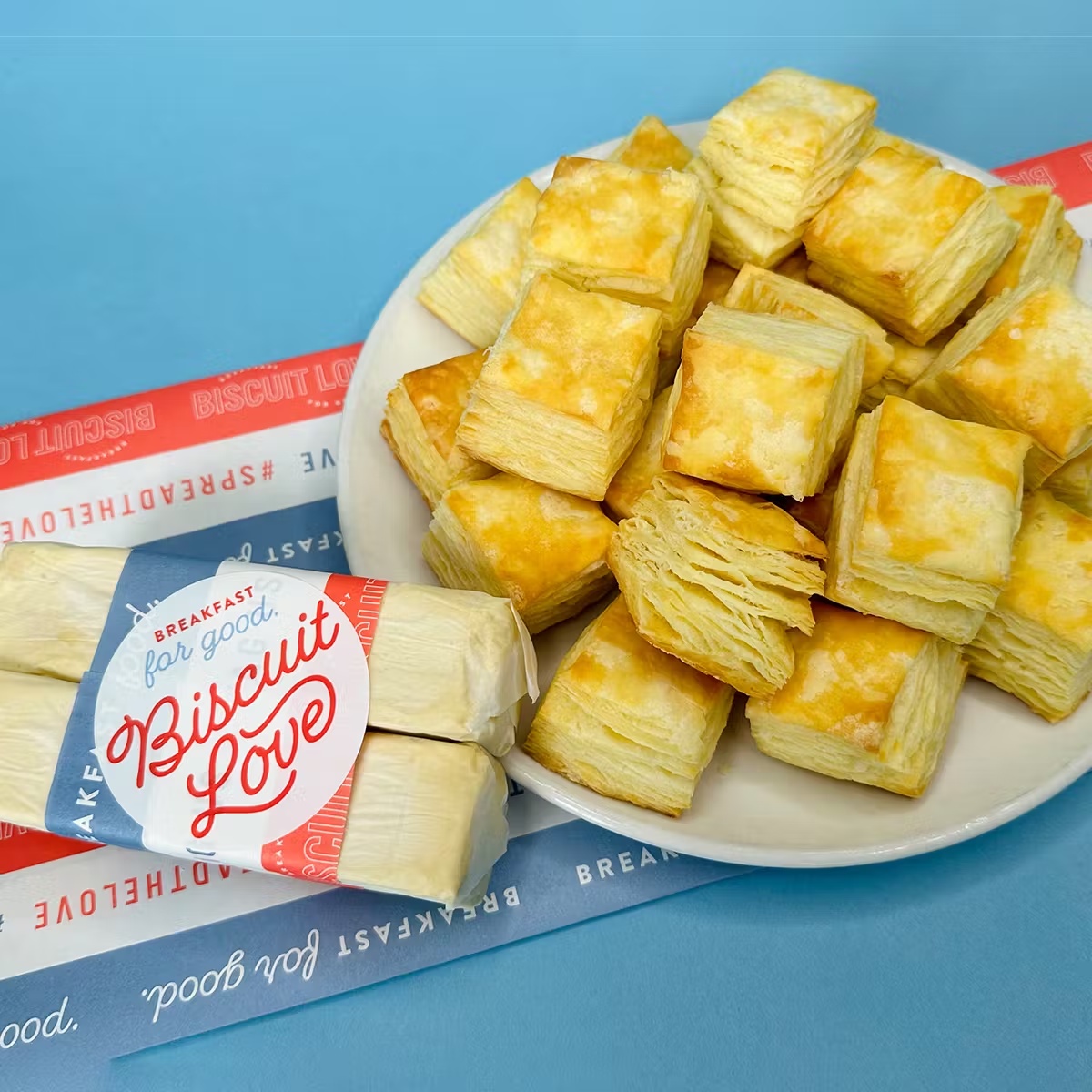 Mini Biscuits + Cane Syrup Butter - 24 Pack