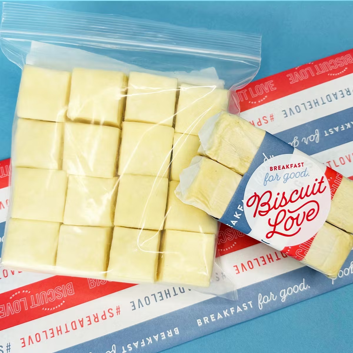 Mini Biscuits + Cane Syrup Butter - 24 Pack
