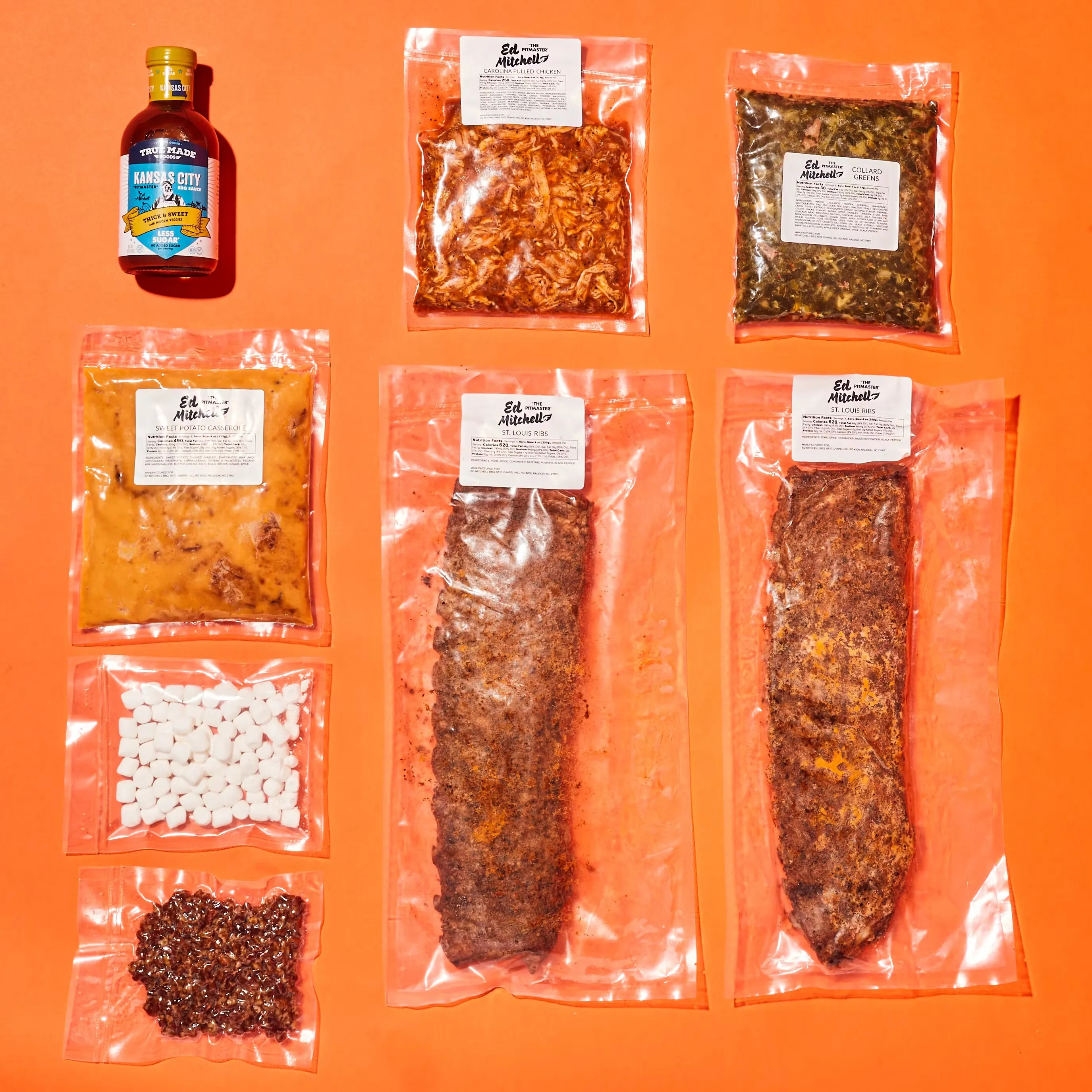 Ed Mitchell Signature BBQ Sampler for 6-8