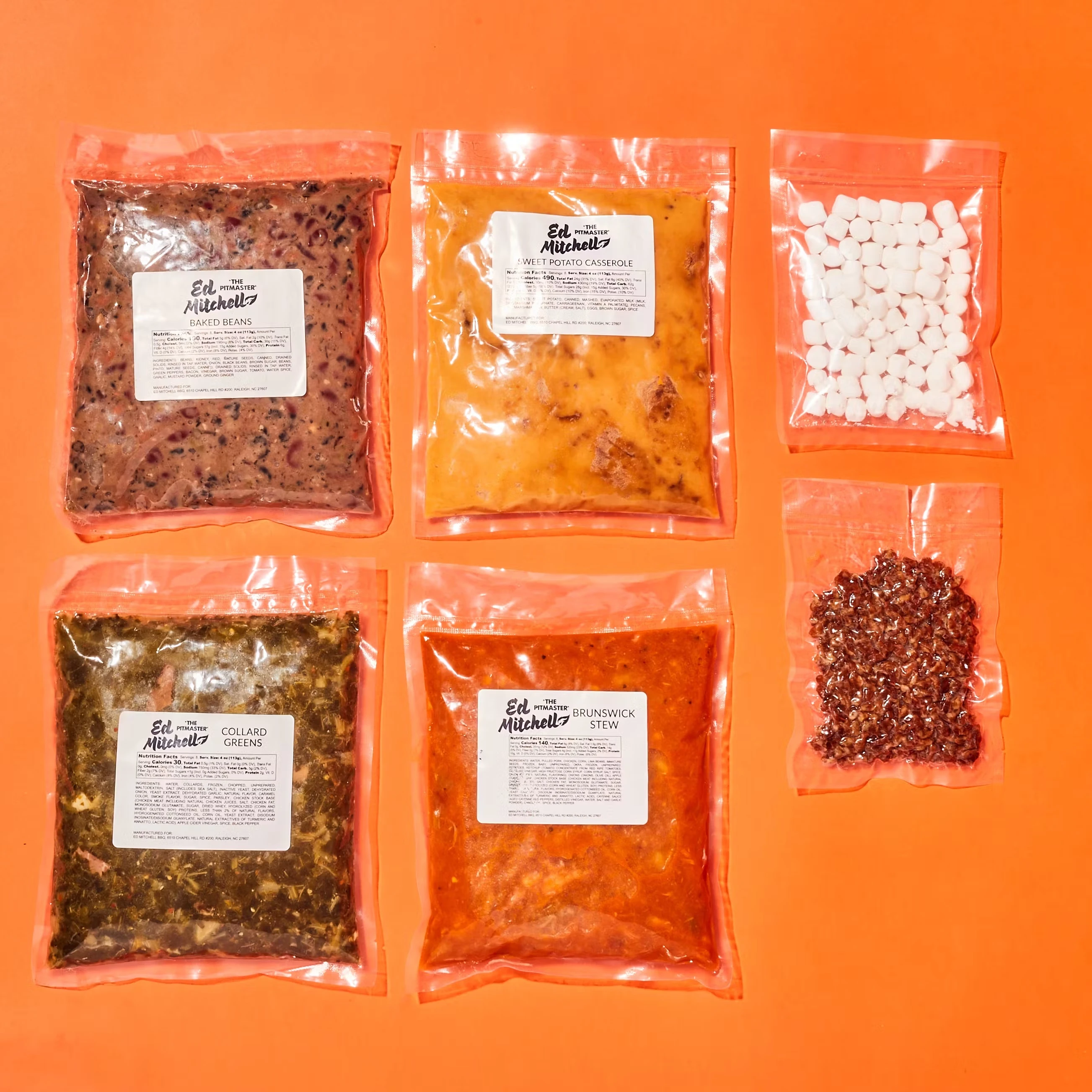 Eastern Carolina Signature BBQ Sides for 8-10