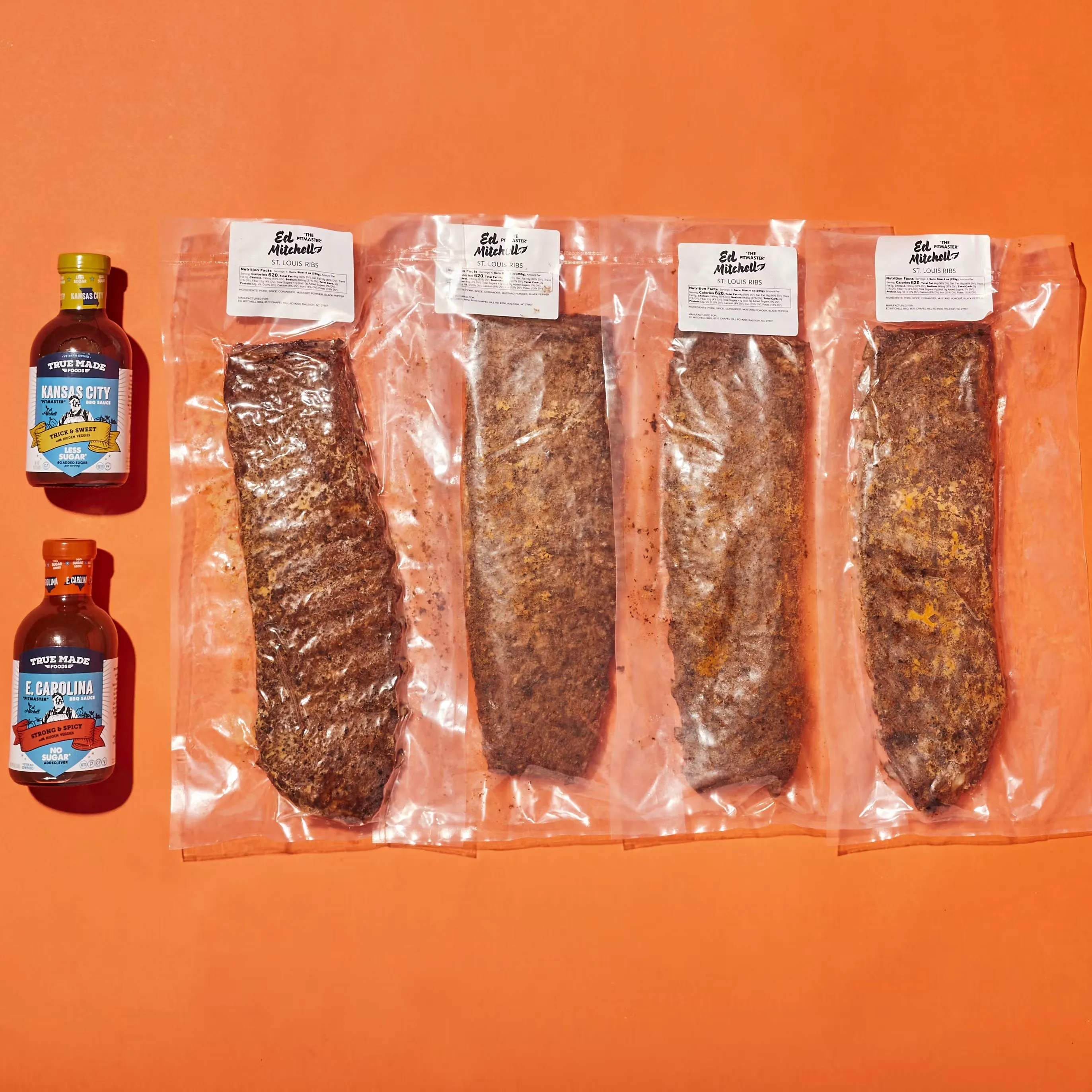 BBQ Pork Spare Ribs - 4 Racks