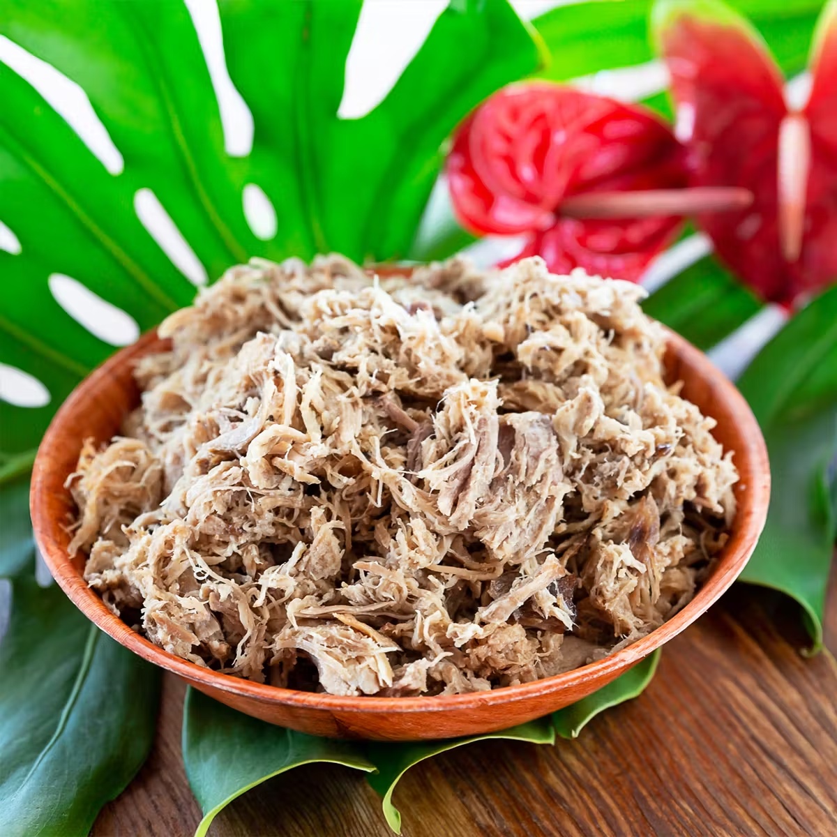Hawaiian "Kalua Pig" Shredded Slow-Cooked Pork