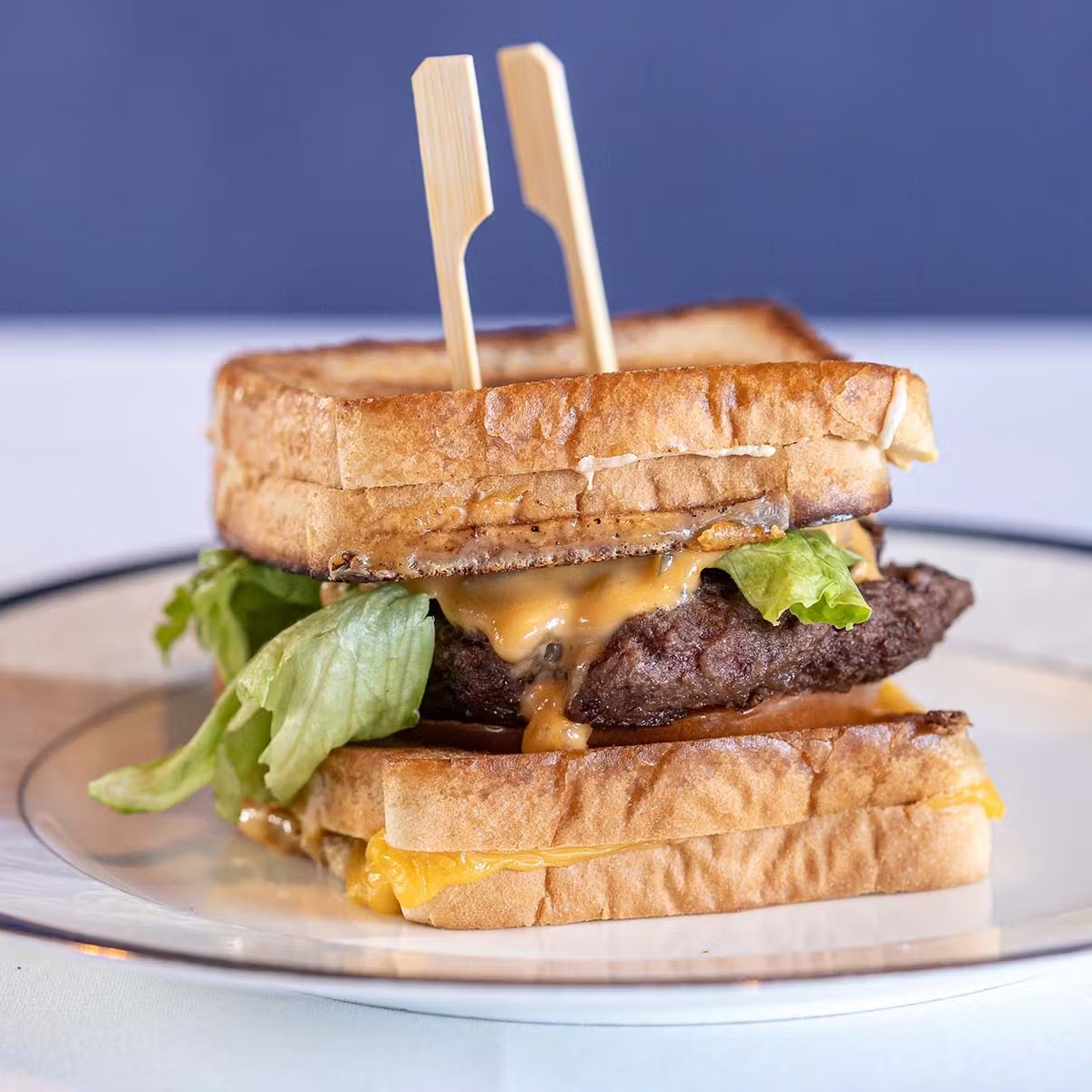 "Buckeye" Grilled Cheese Burger Kit for 4