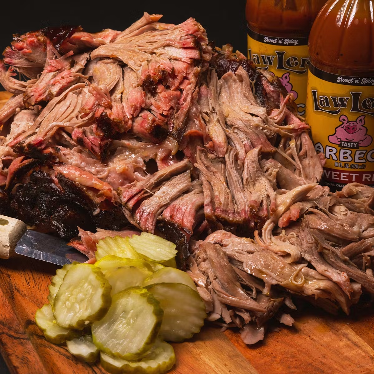 Hickory-Smoked Pulled Pork - 4 lbs.