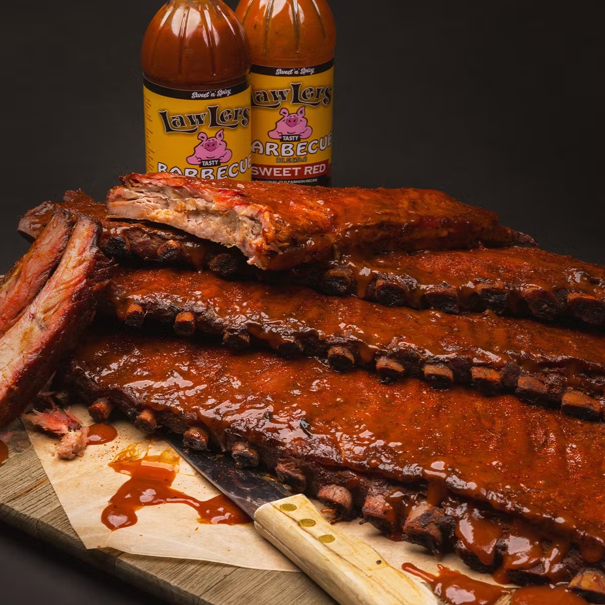 Hickory-Smoked Spare Ribs - 4 Racks