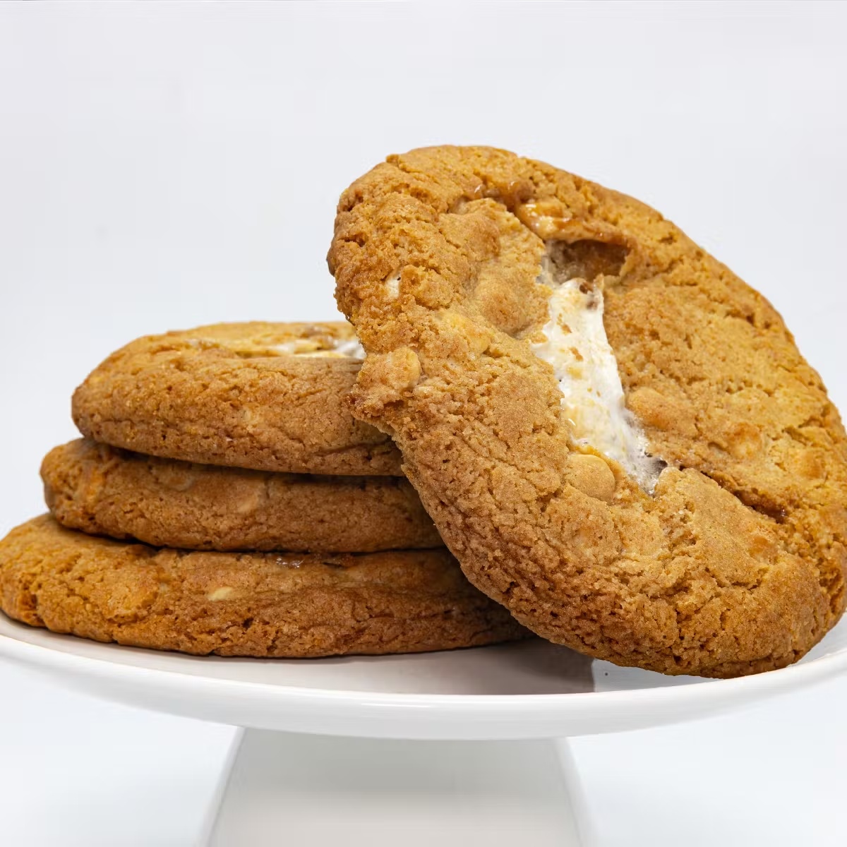 Giant White Chocolate S'mores Cookie - 4 Pack