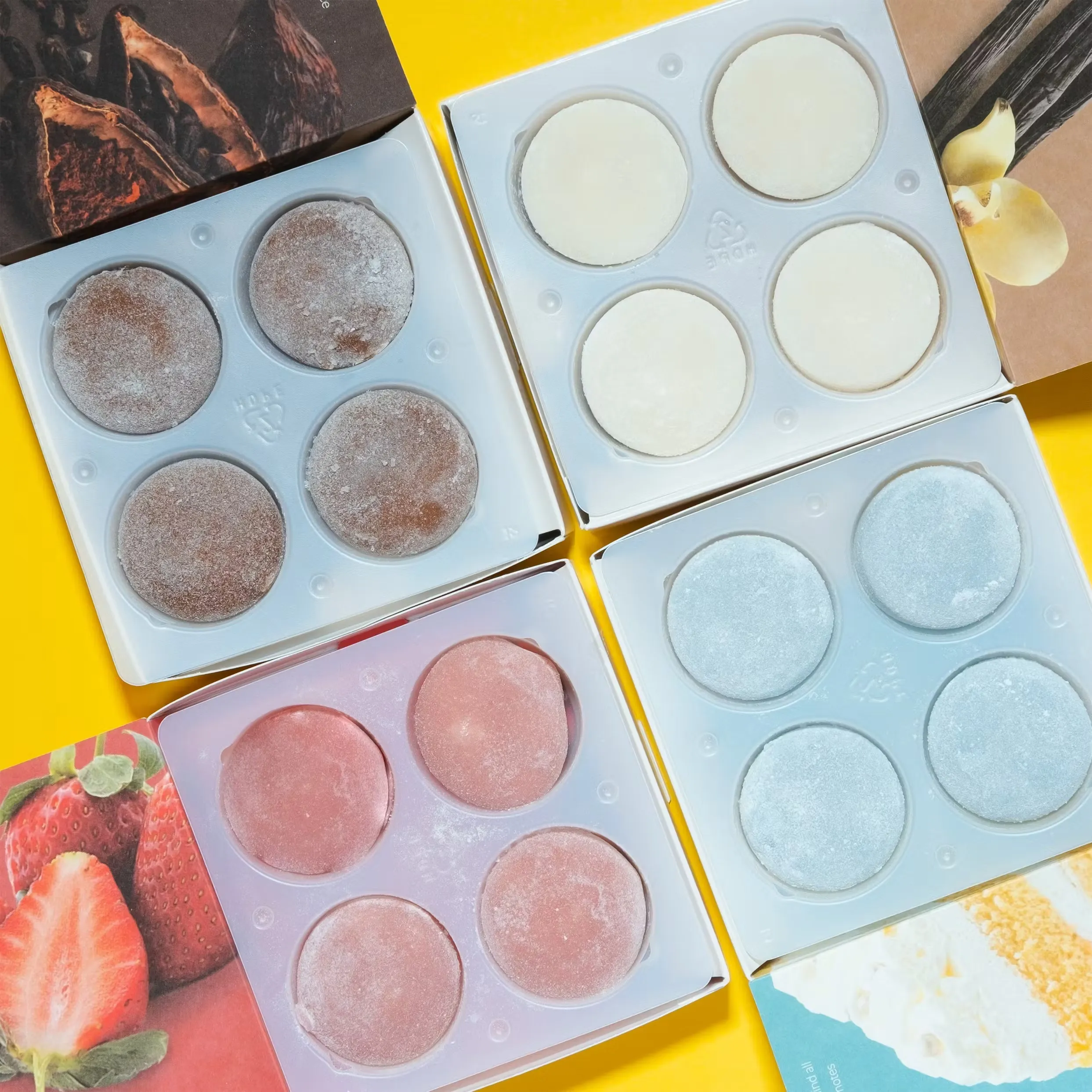 Americana-Inspired Mochi Ice Cream Collection - 32 Pack