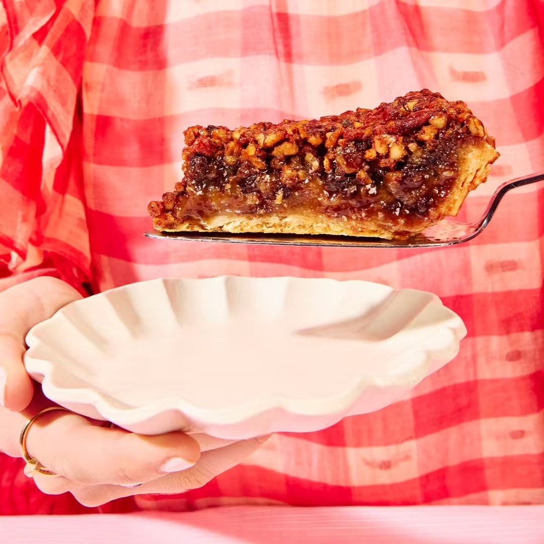 Chocolate Pecan Bourbon Pie