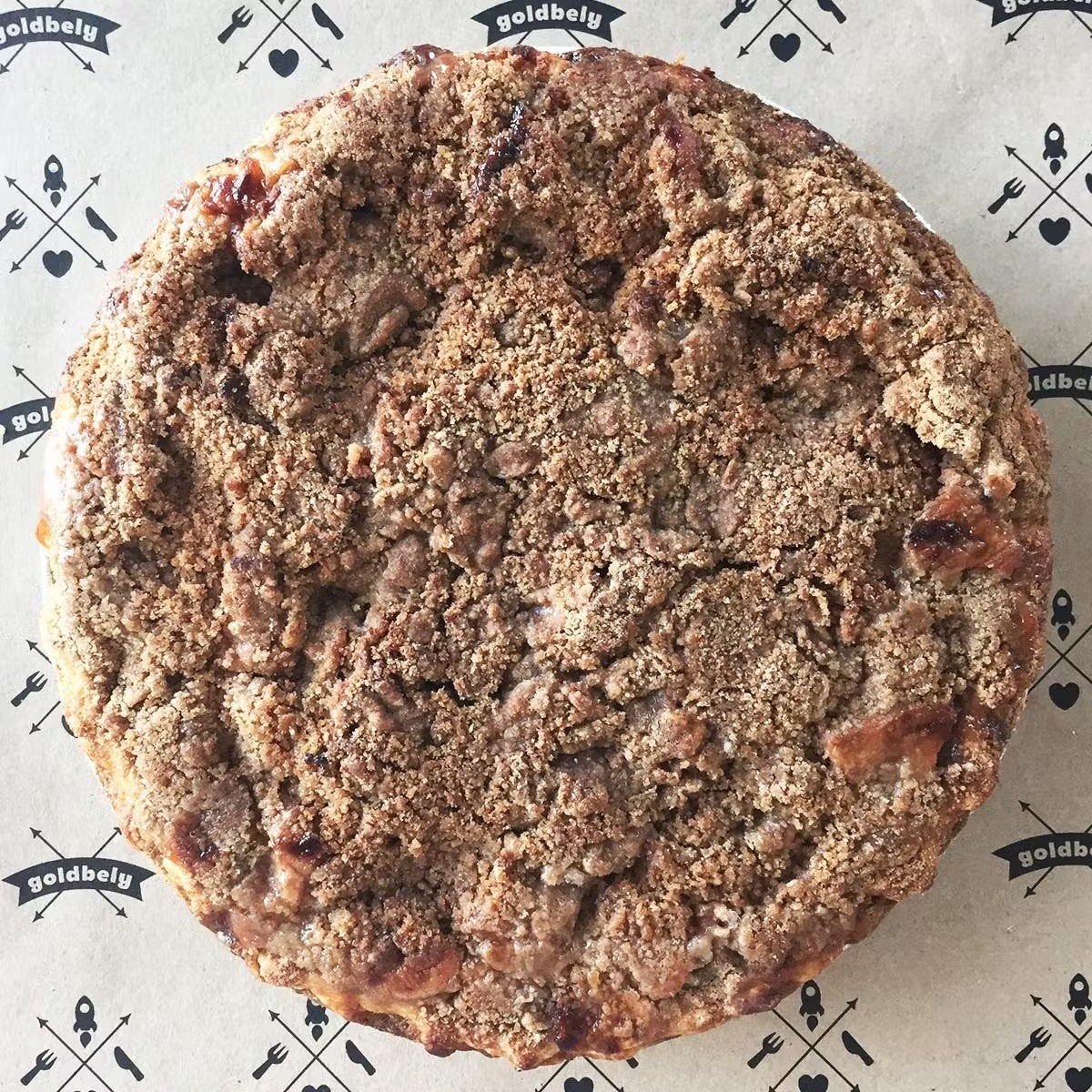 Apple Crumb Pie