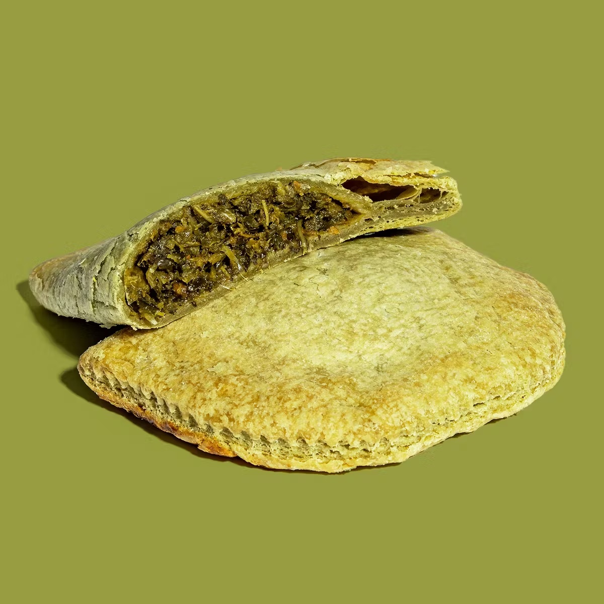 Vegan Seasonal Greens Jamaican Patties - 12 Pack