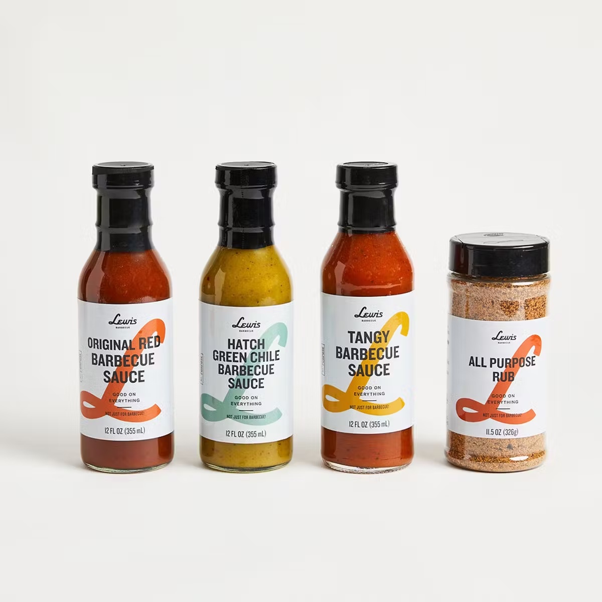 BBQ Sauces + Rub - 4 Pack