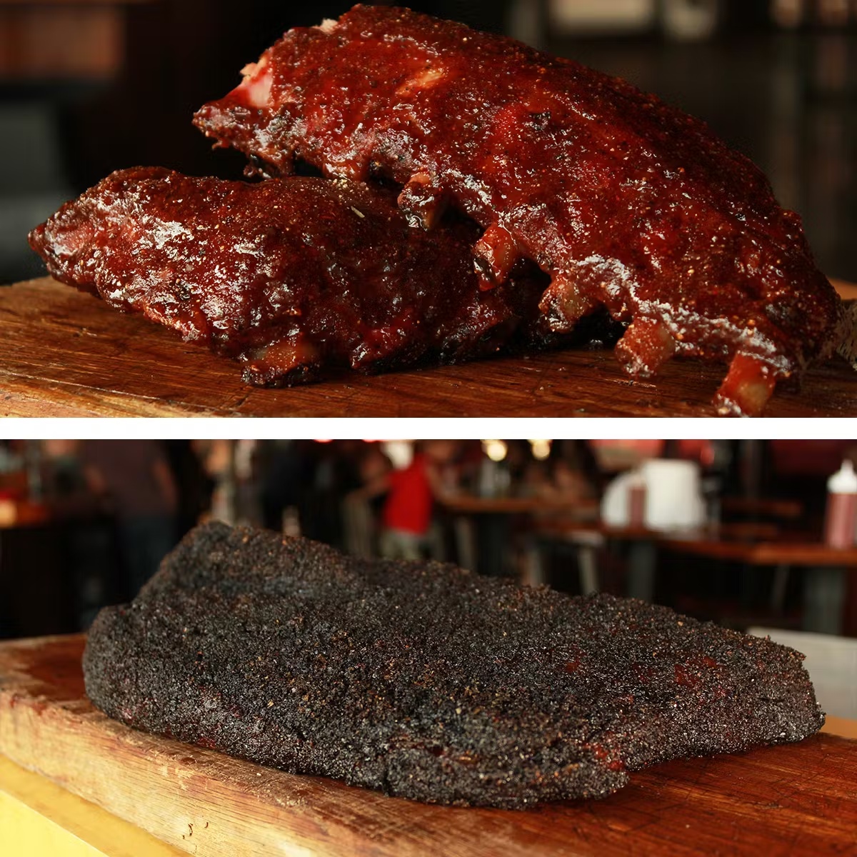 Brisket + Baby Back Ribs for 6-8