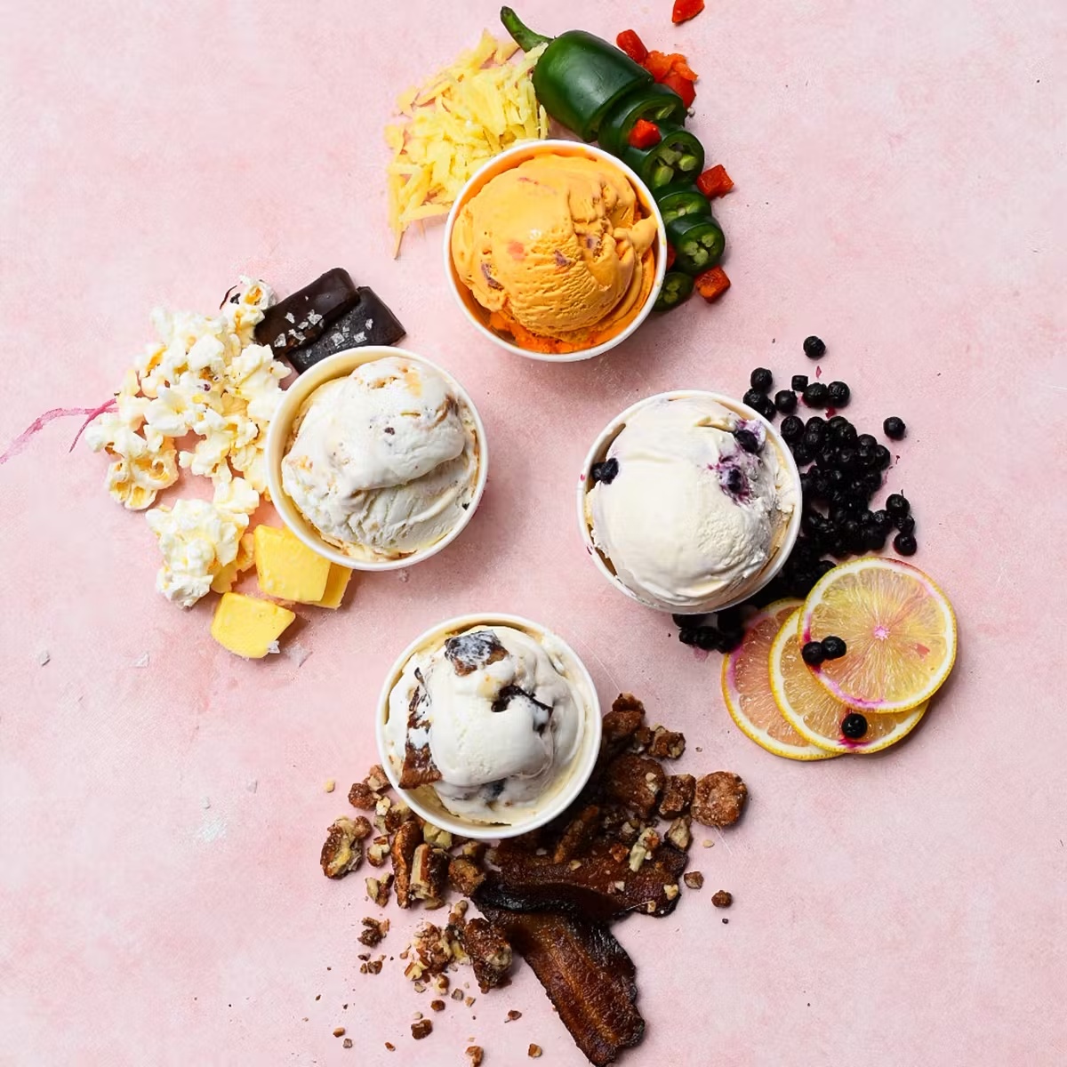 "Southern Hospitality" Ice Cream Sampler - 4 Pints