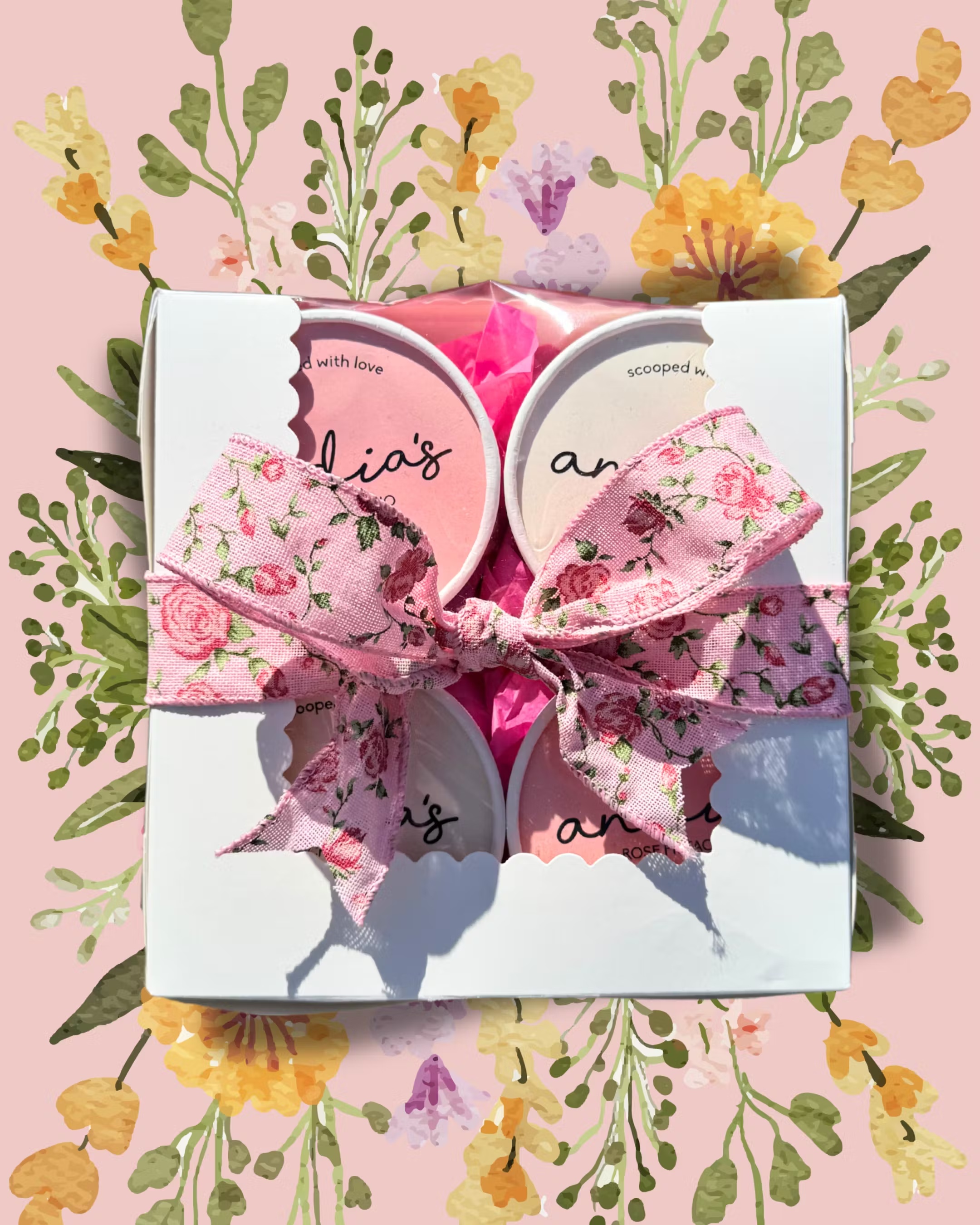 Mother's Day "Buy Her Flowers" Ice Cream - 4 Pints