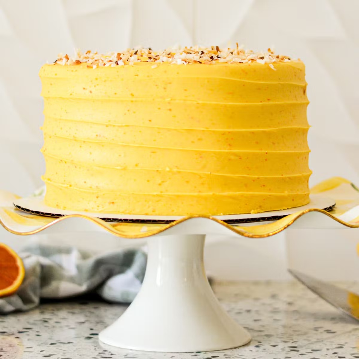 Orange Dreamsicle Cake