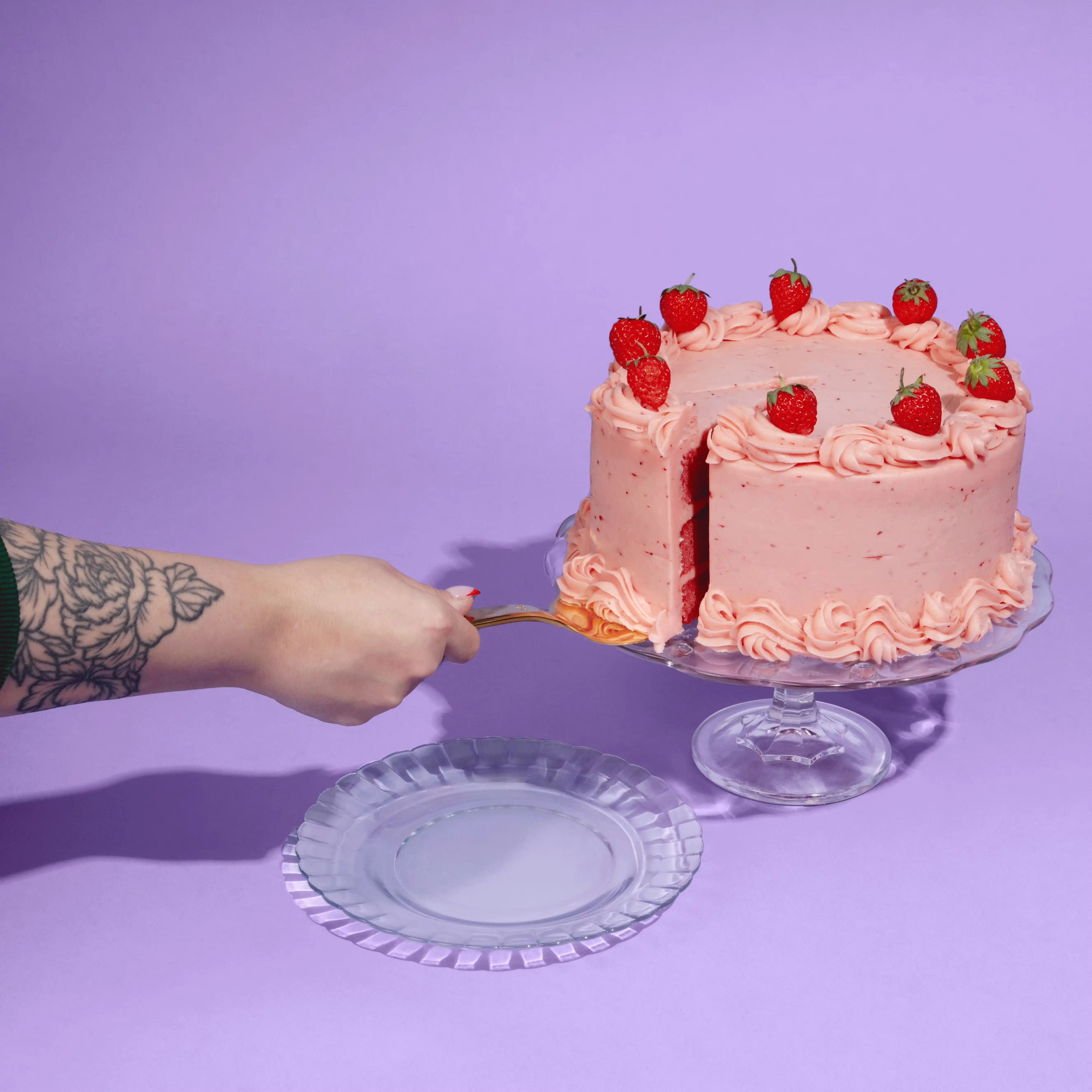 Signature Strawberry Cake
