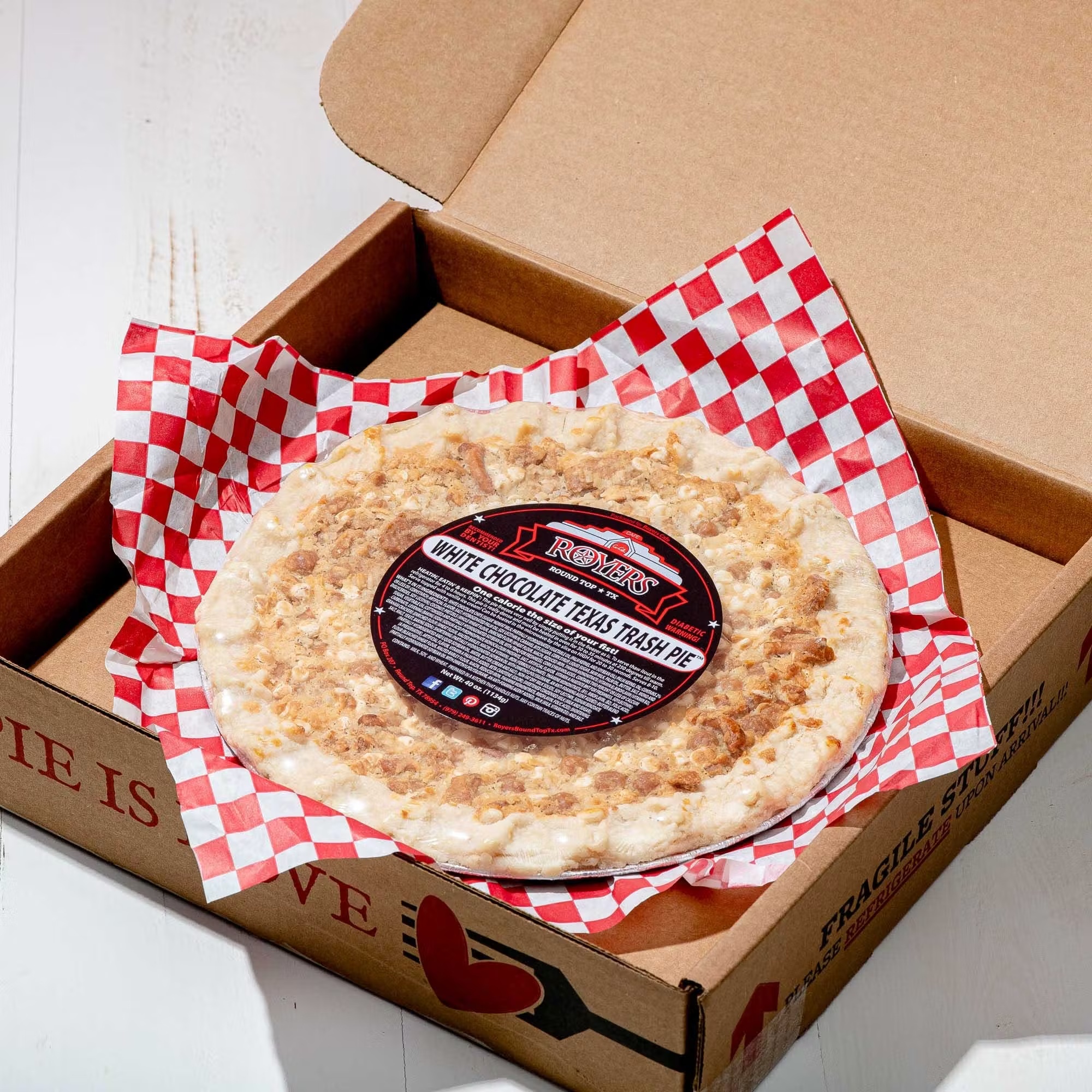 White Texas Trash Pie