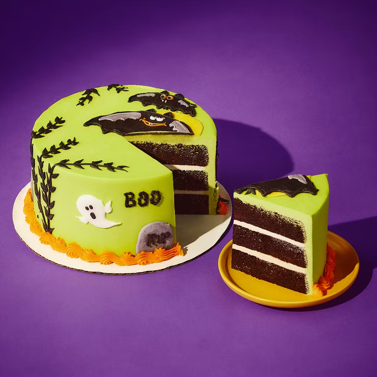 Halloween "Boo" Cake