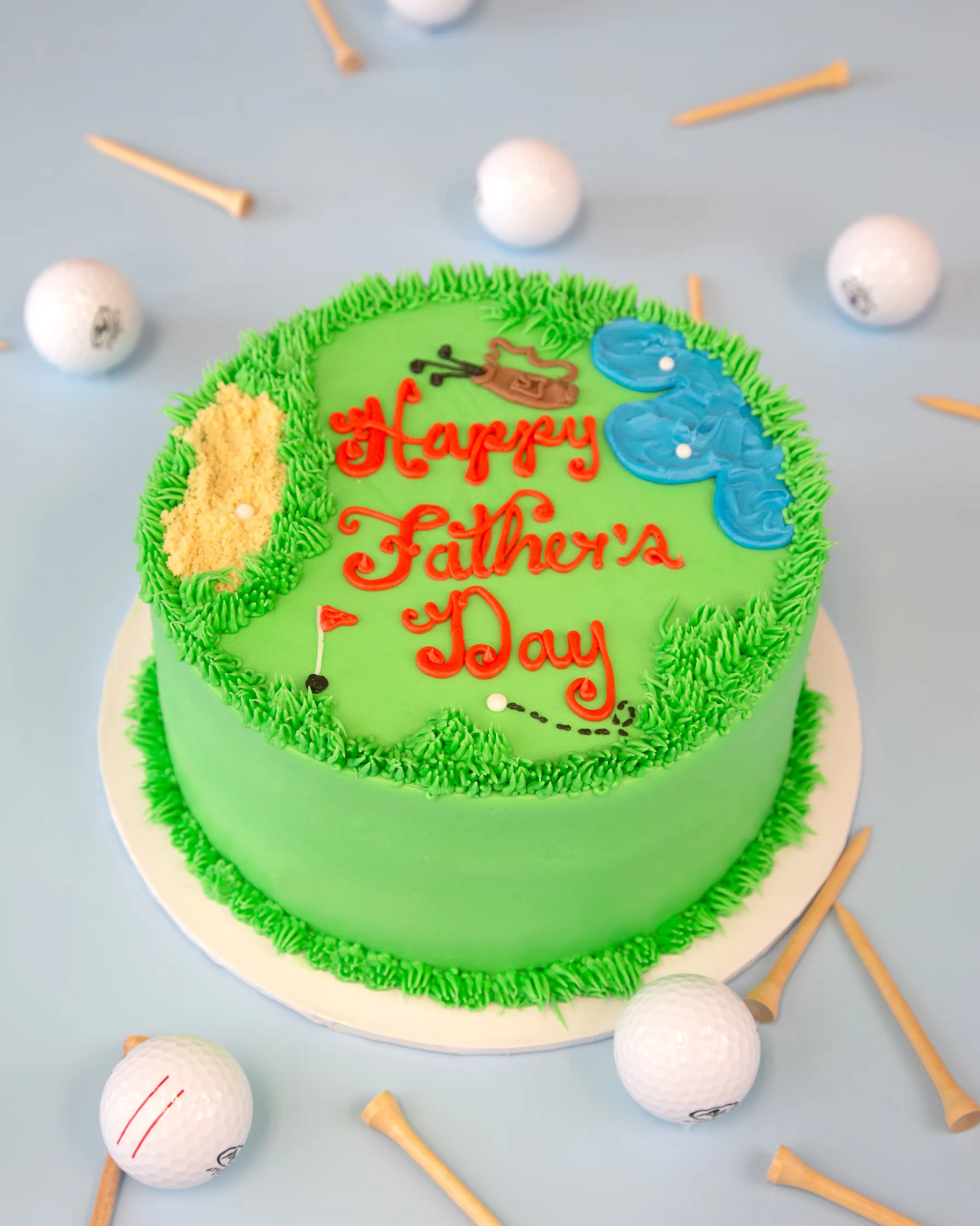 Father's Day Golf Cake