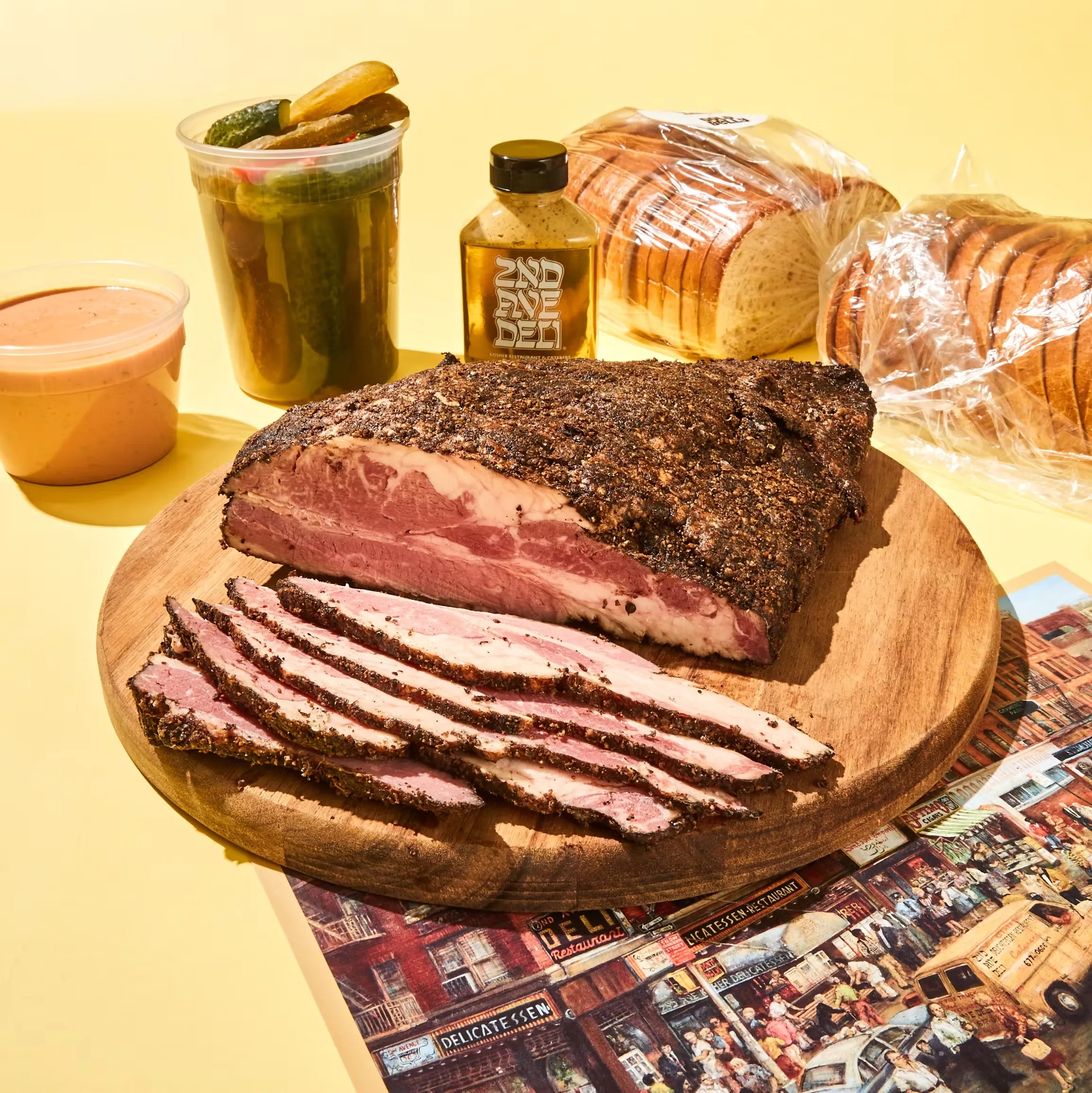 Whole Kosher Pastrami Kit for 8-10