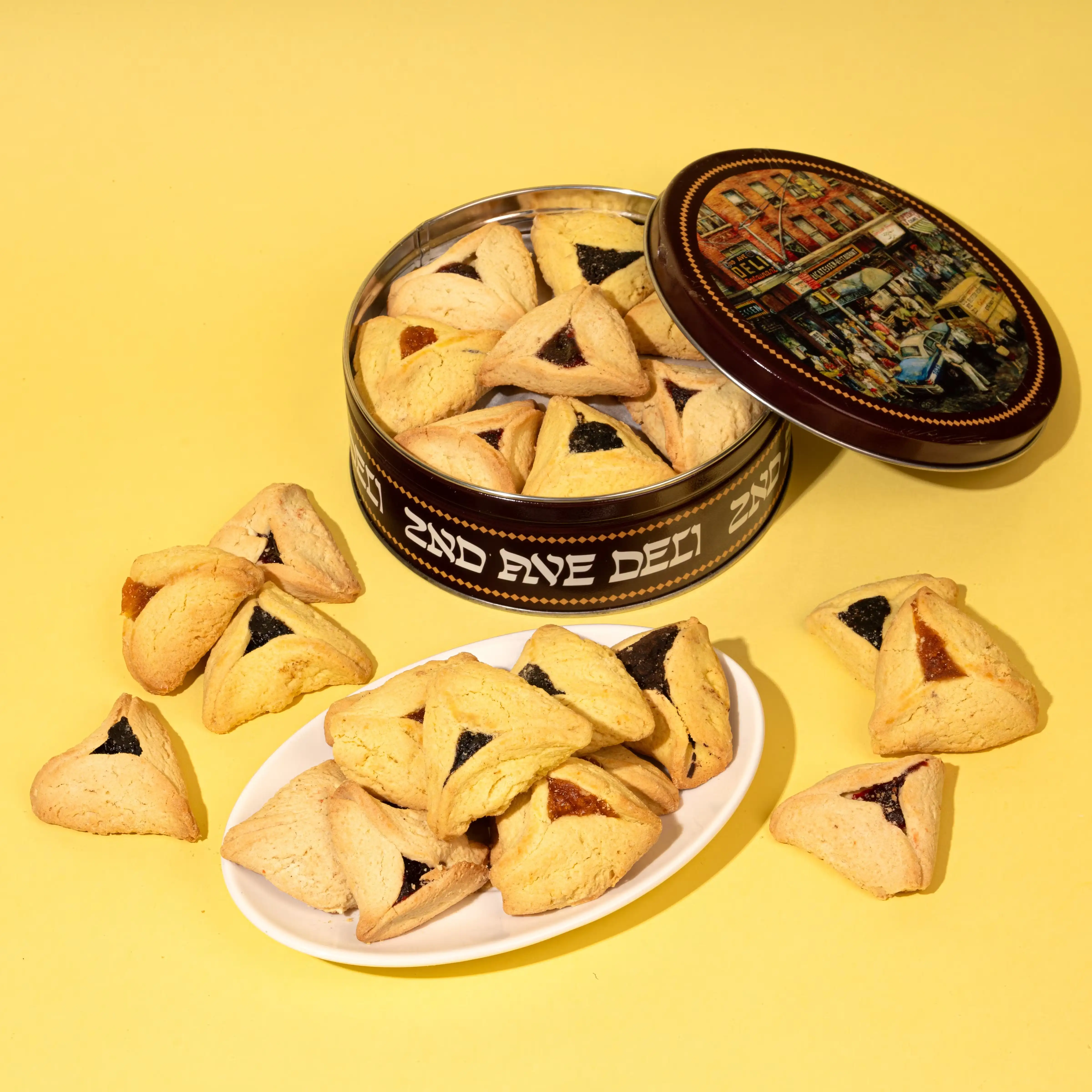 Assorted Hamantaschen Gift Tin (Kosher)