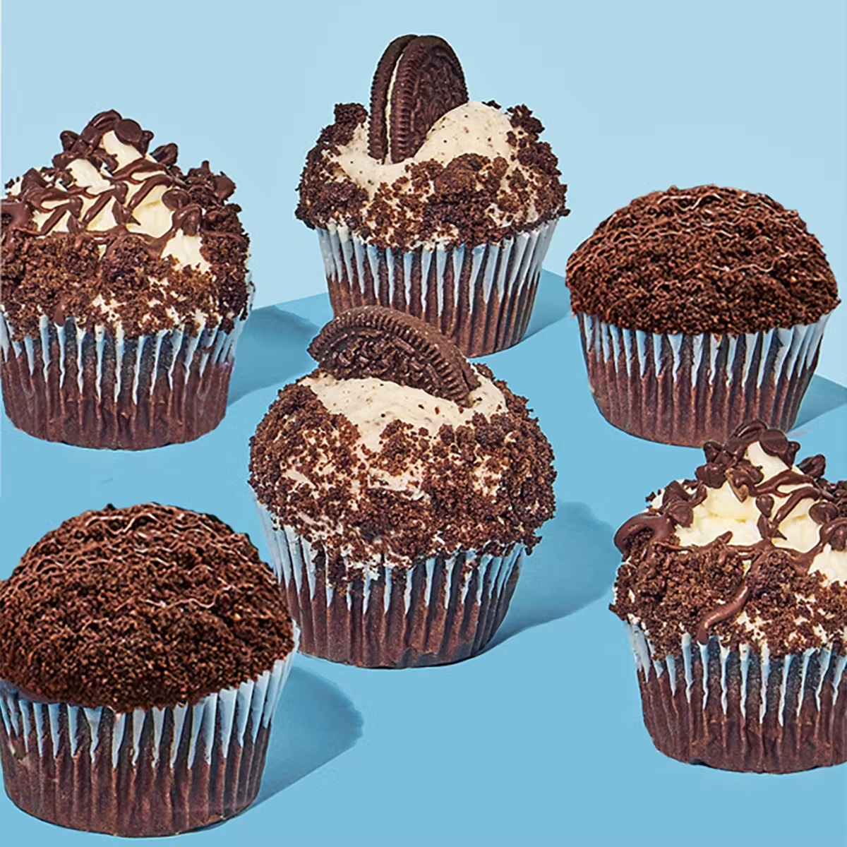 "Chocolate Lovers" Cupcakes - 12 Pack