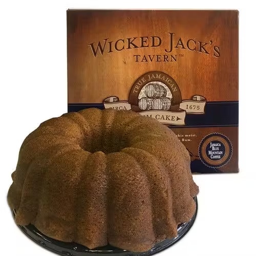 Jamaica Blue Mountain Coffee Rum Cake