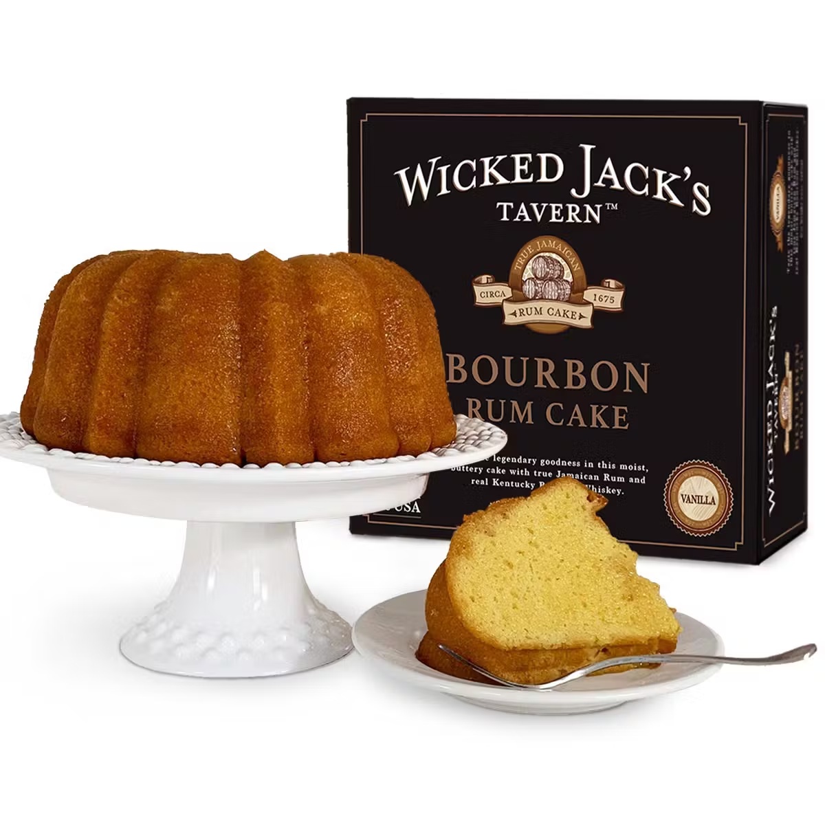 Bourbon Rum Cake