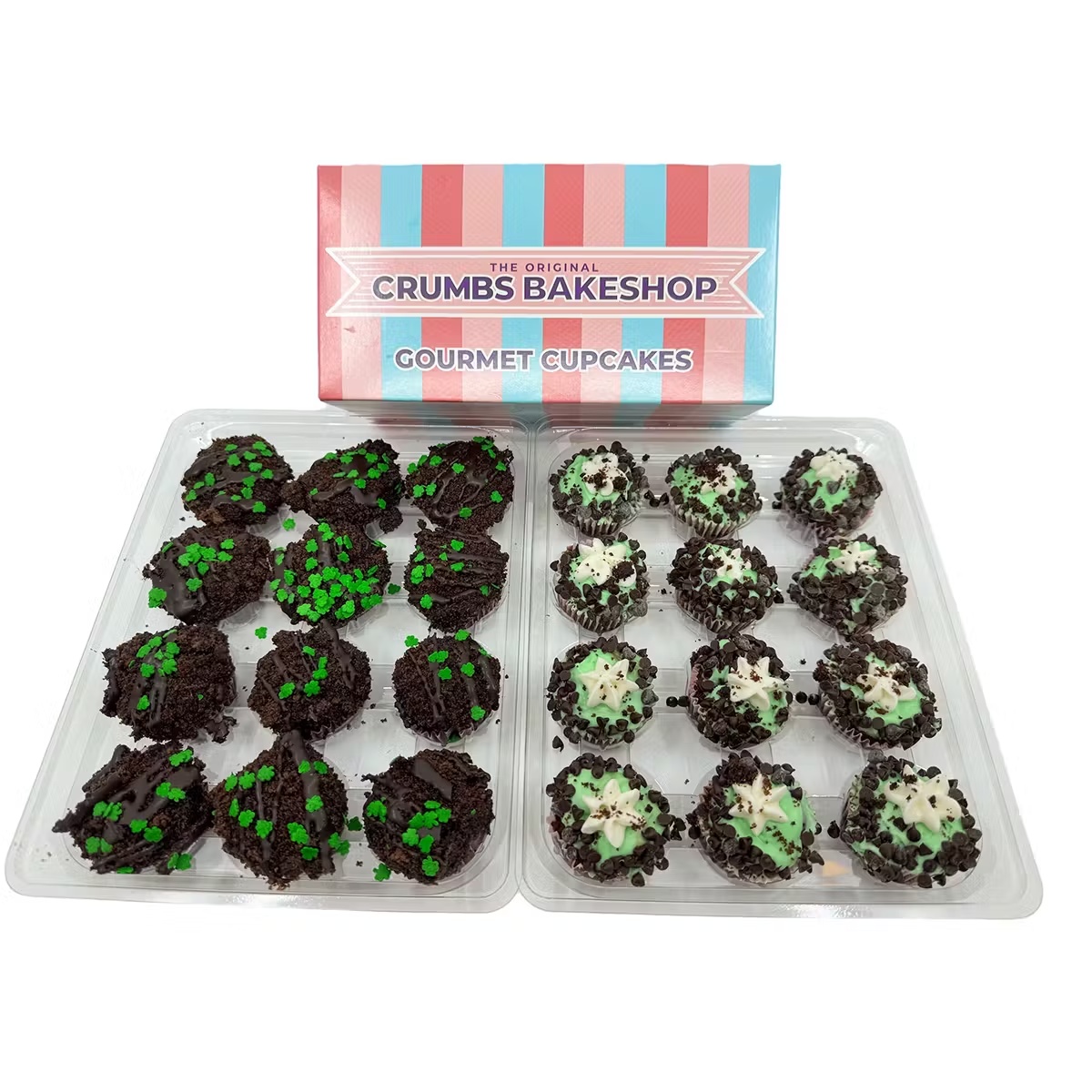 St. Patrick's Day Mini Cupcakes - 24 Pack