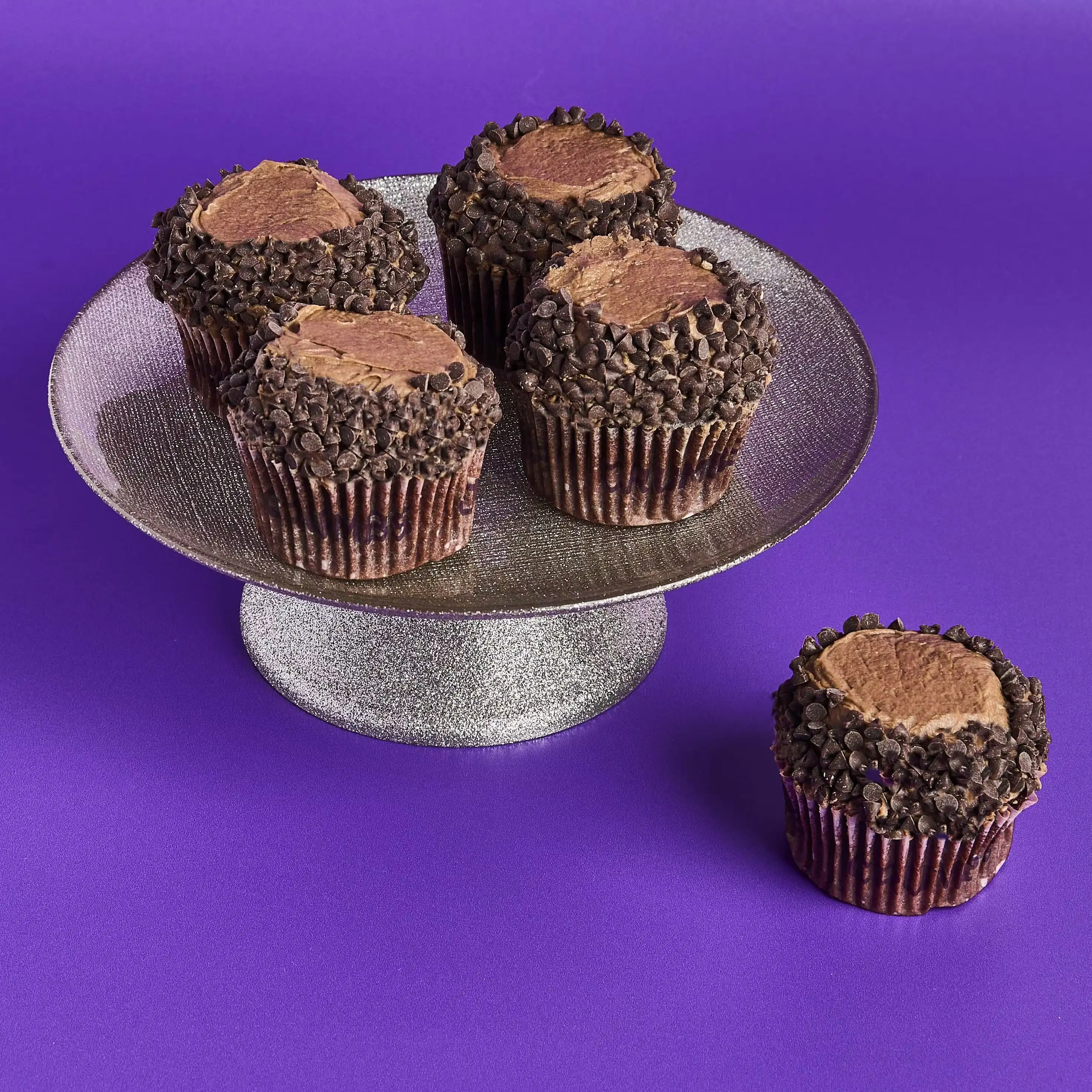 "Chocolate Decadence" Gluten-Free Classic Cupcakes - 12 Pack