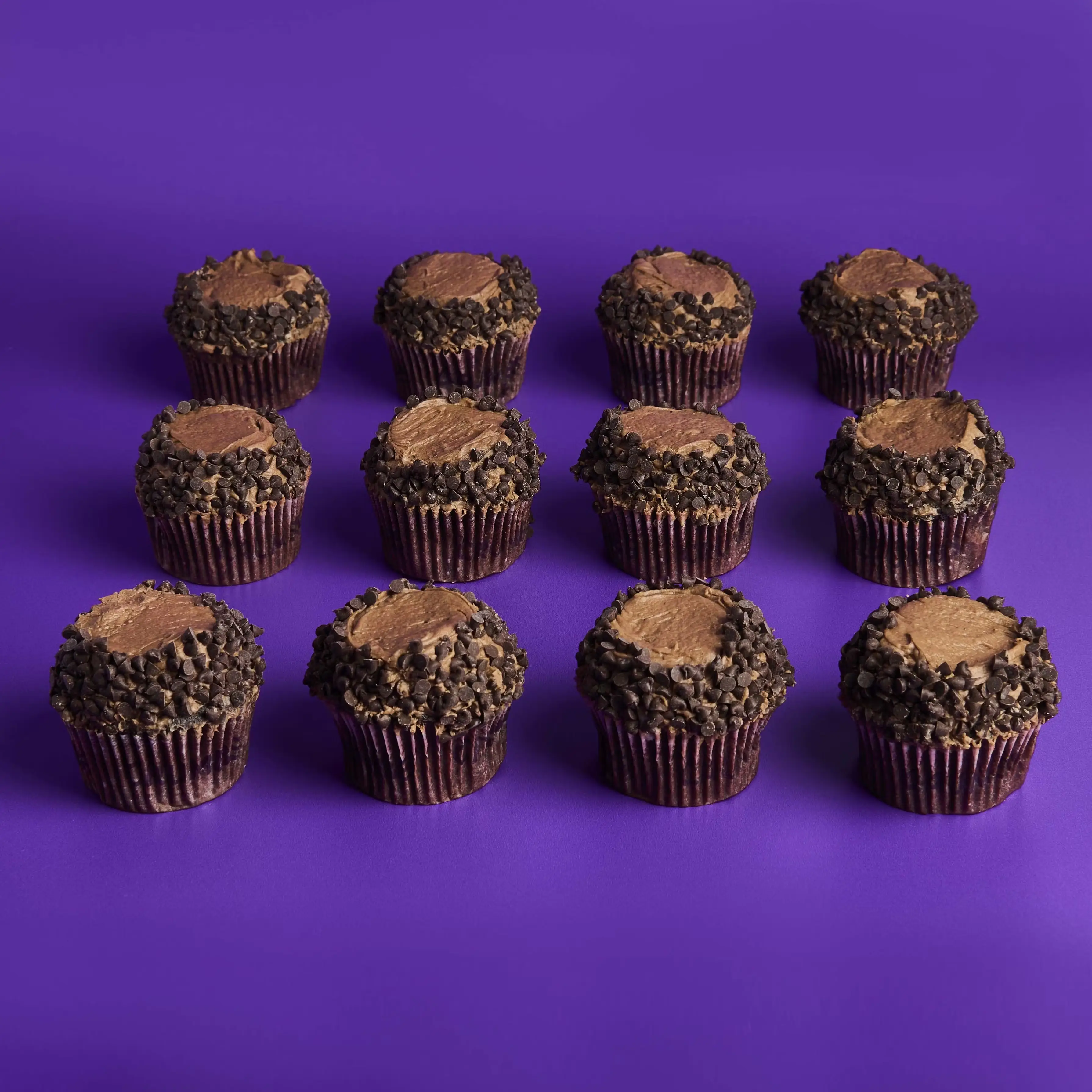 "Chocolate Decadence" Gluten-Free Classic Cupcakes - 12 Pack