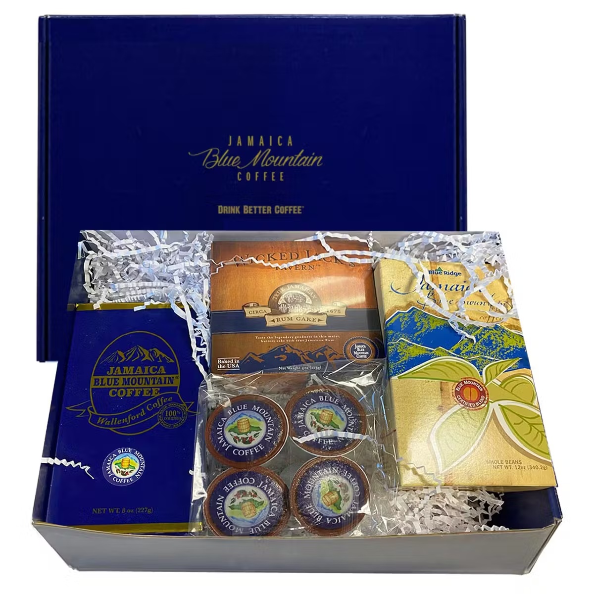 Jamaica Blue Mountain Coffee + Cake Gift Collection
