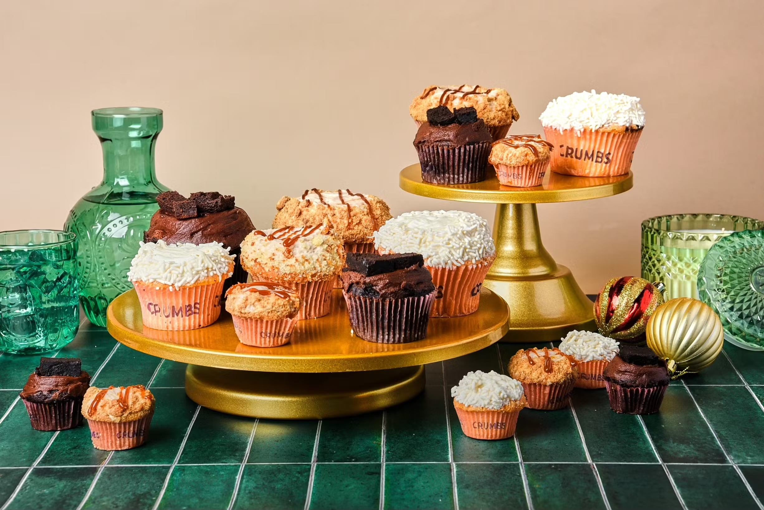Christmas Mini Cupcakes - 24 Pack