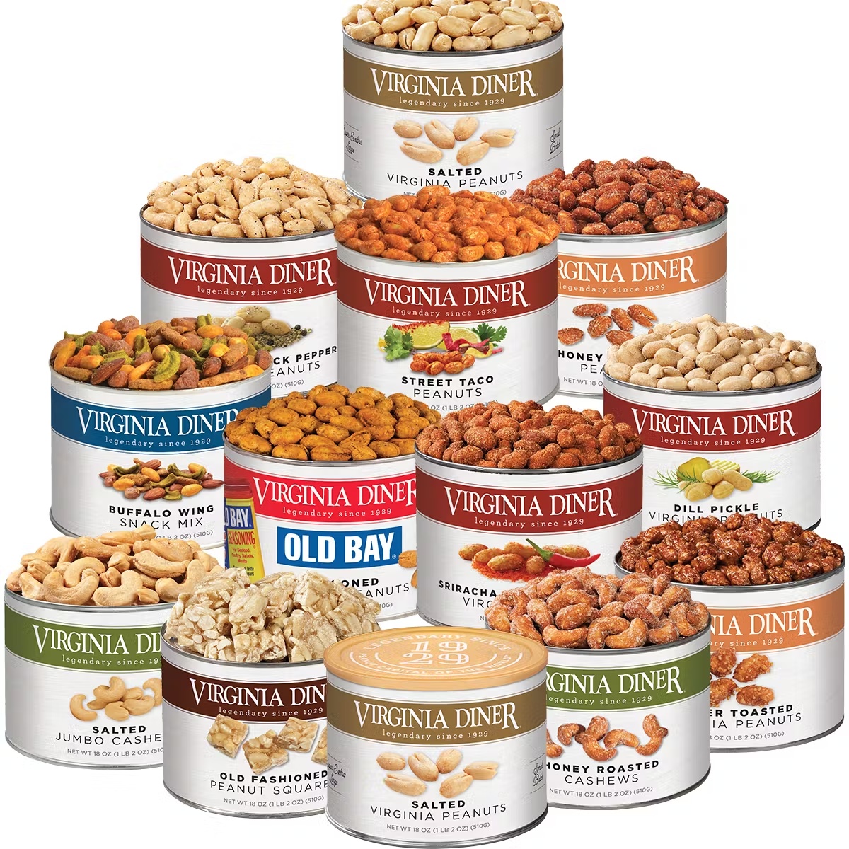 Virginia Nuts - Choose Your Own 4 Pack